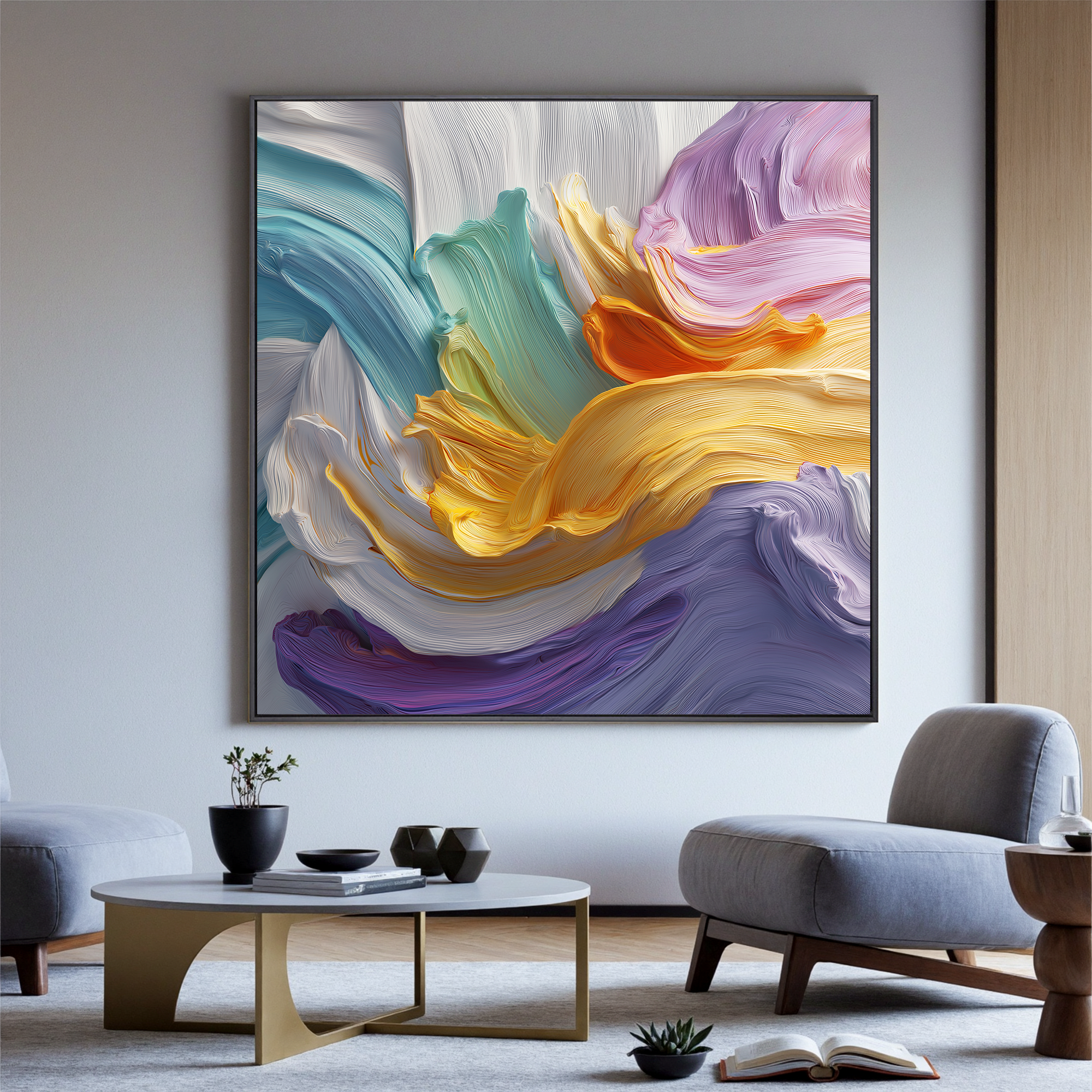 Colorful-painting Art #ZY071