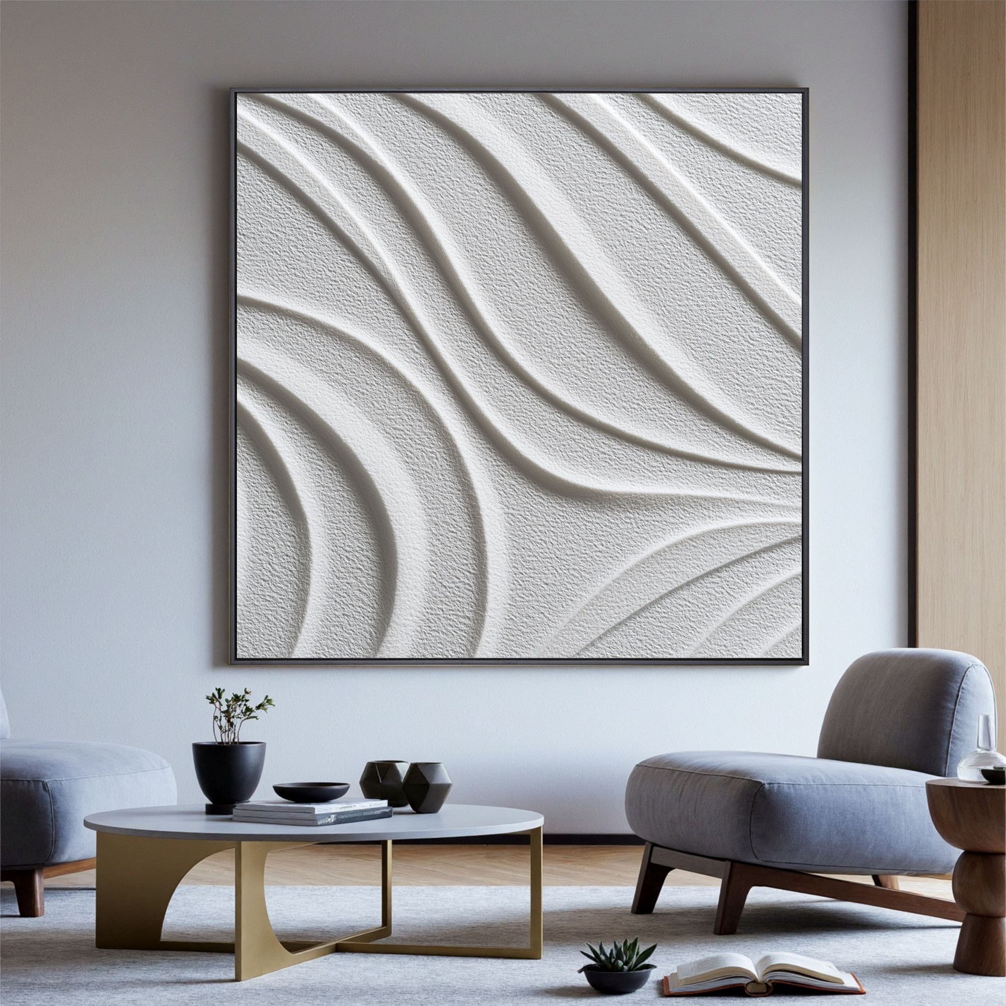 Plaster-art-texture-painting Art #ZY098