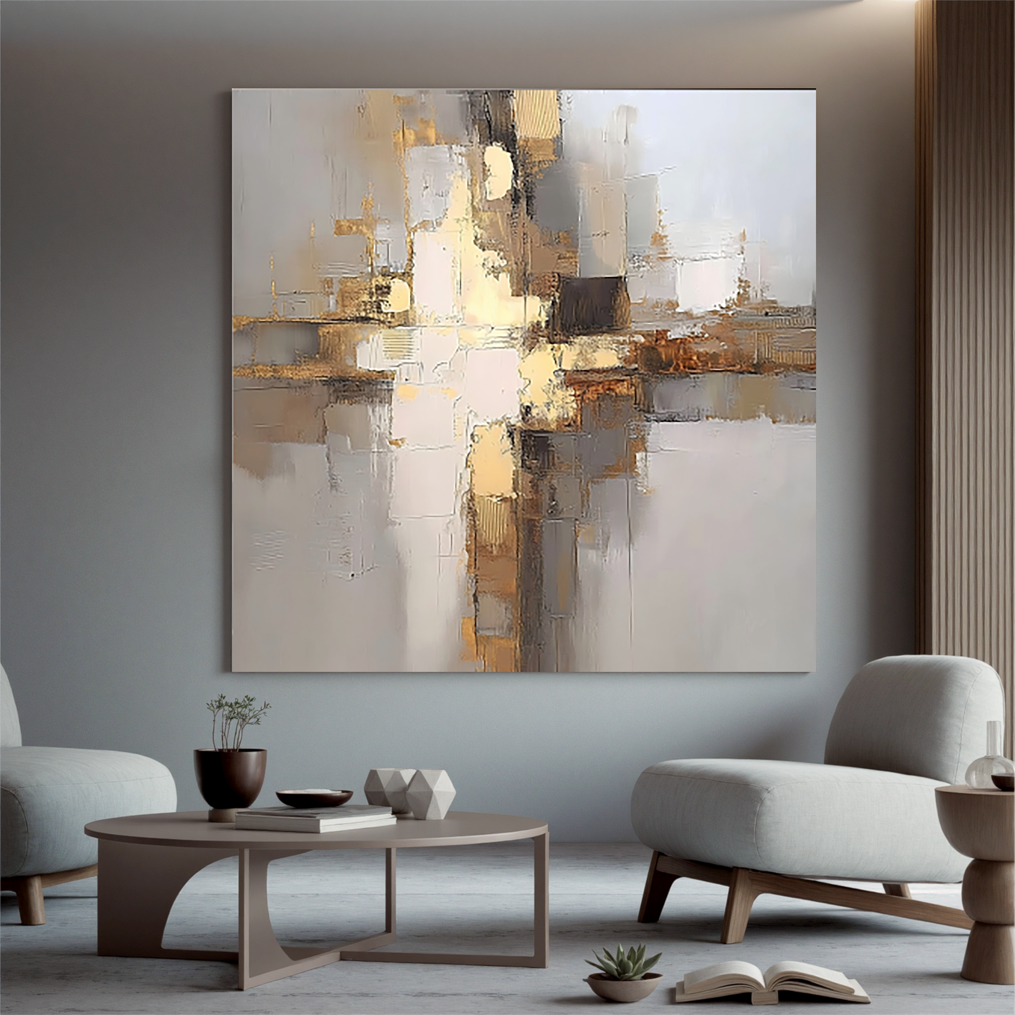 Plaster-art-texture-painting Art #ZY027