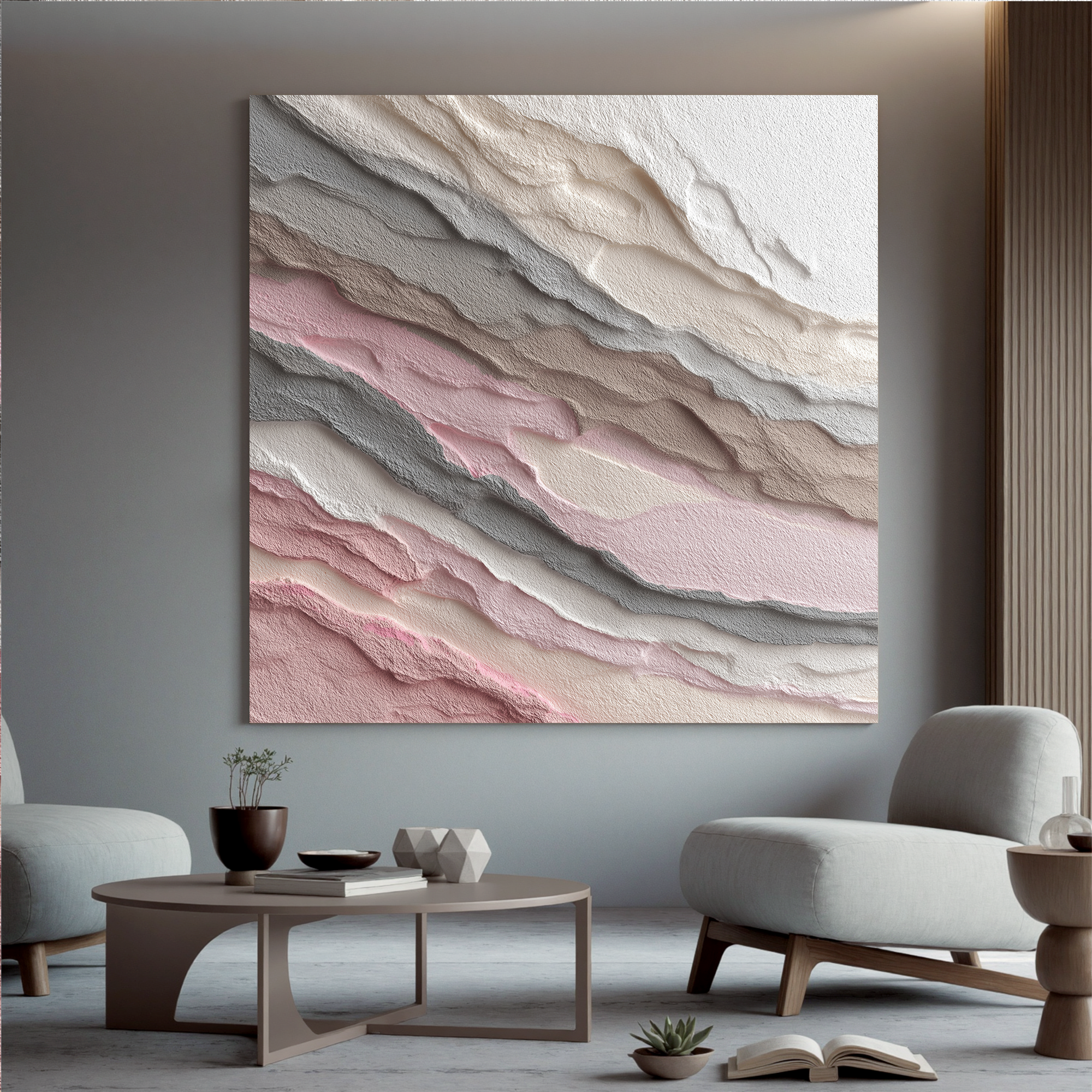 Plaster-art-texture-painting Art #ZY160