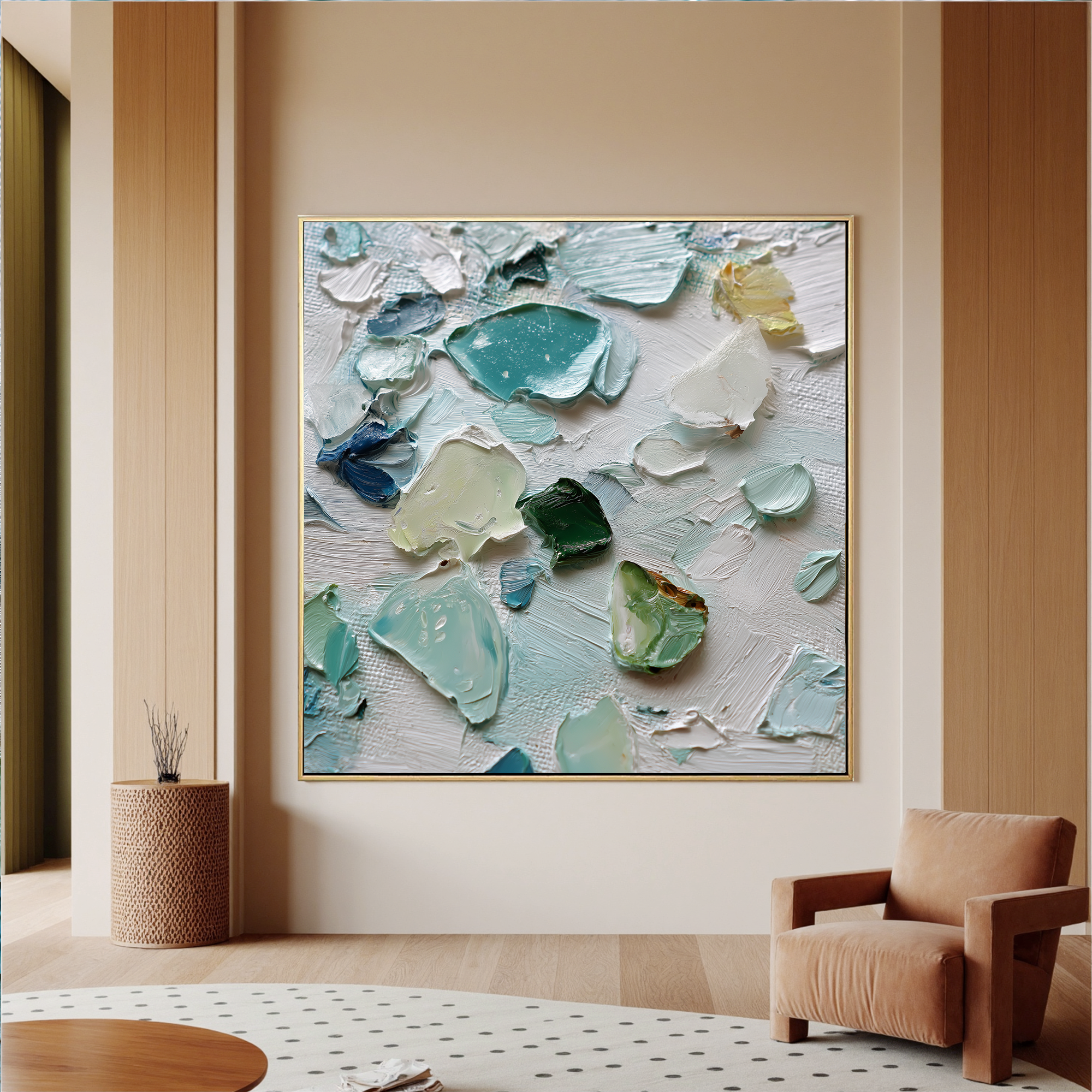 Plaster-art-texture-painting Art #ZY251