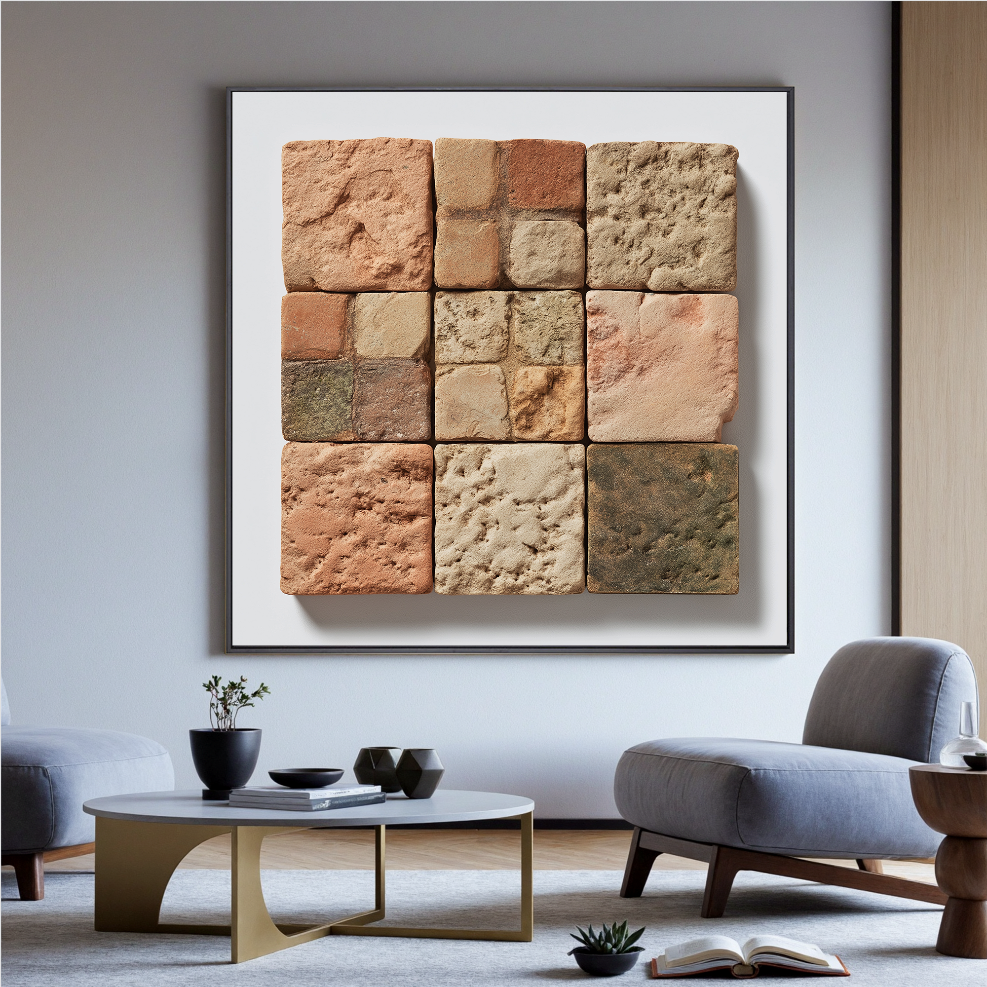 Plaster-art-texture-painting Art #ZY205