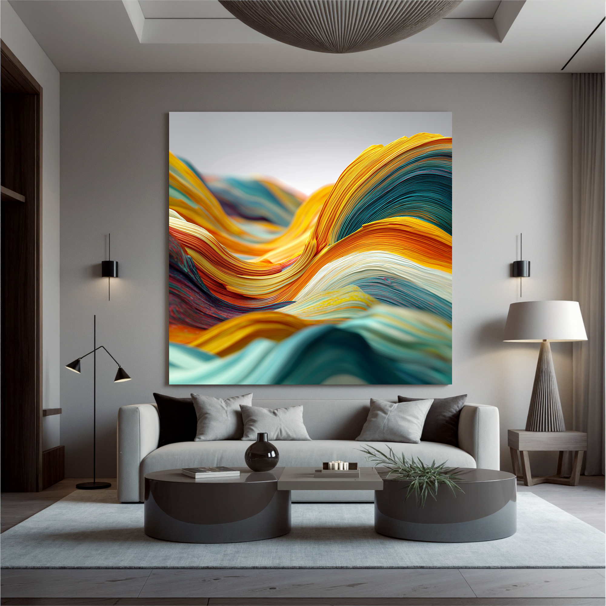 Colorful-painting Art #ZY055