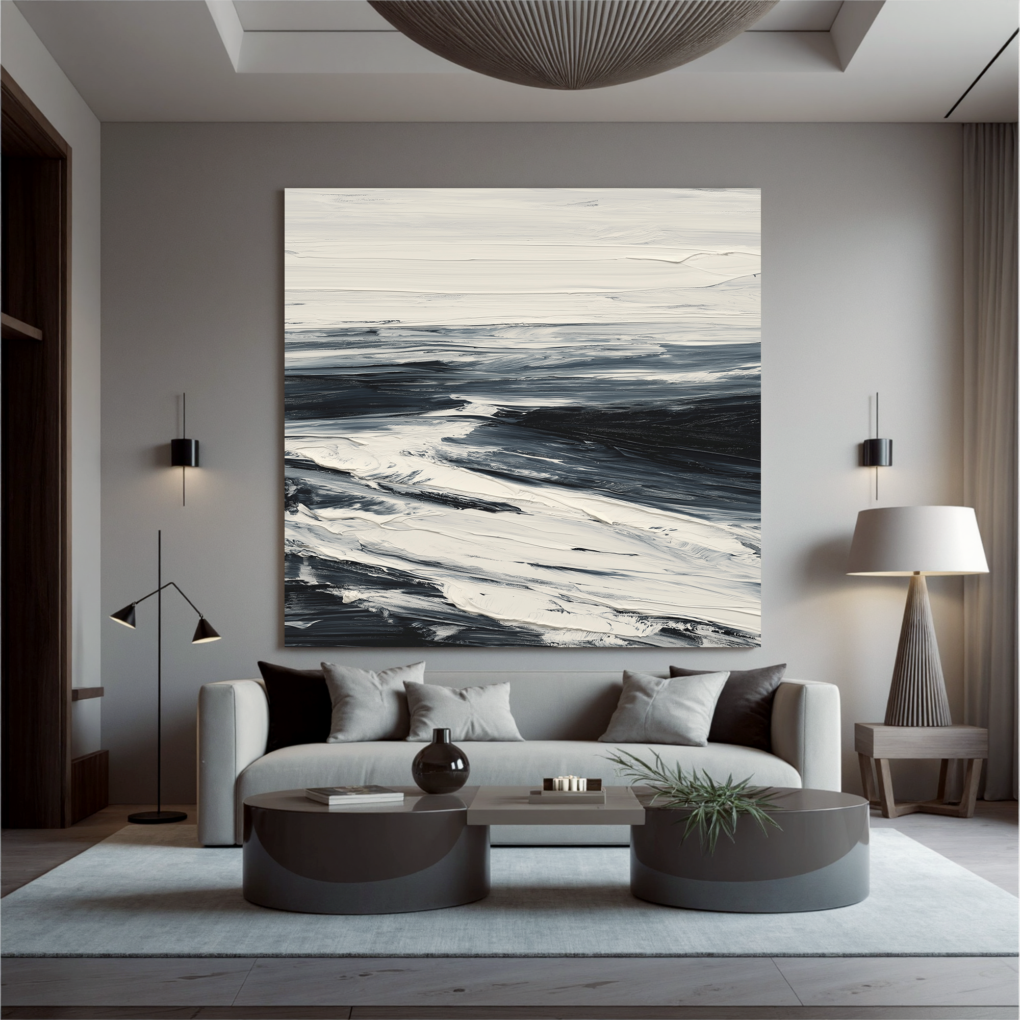 Ocean & Sky Art #ZY056