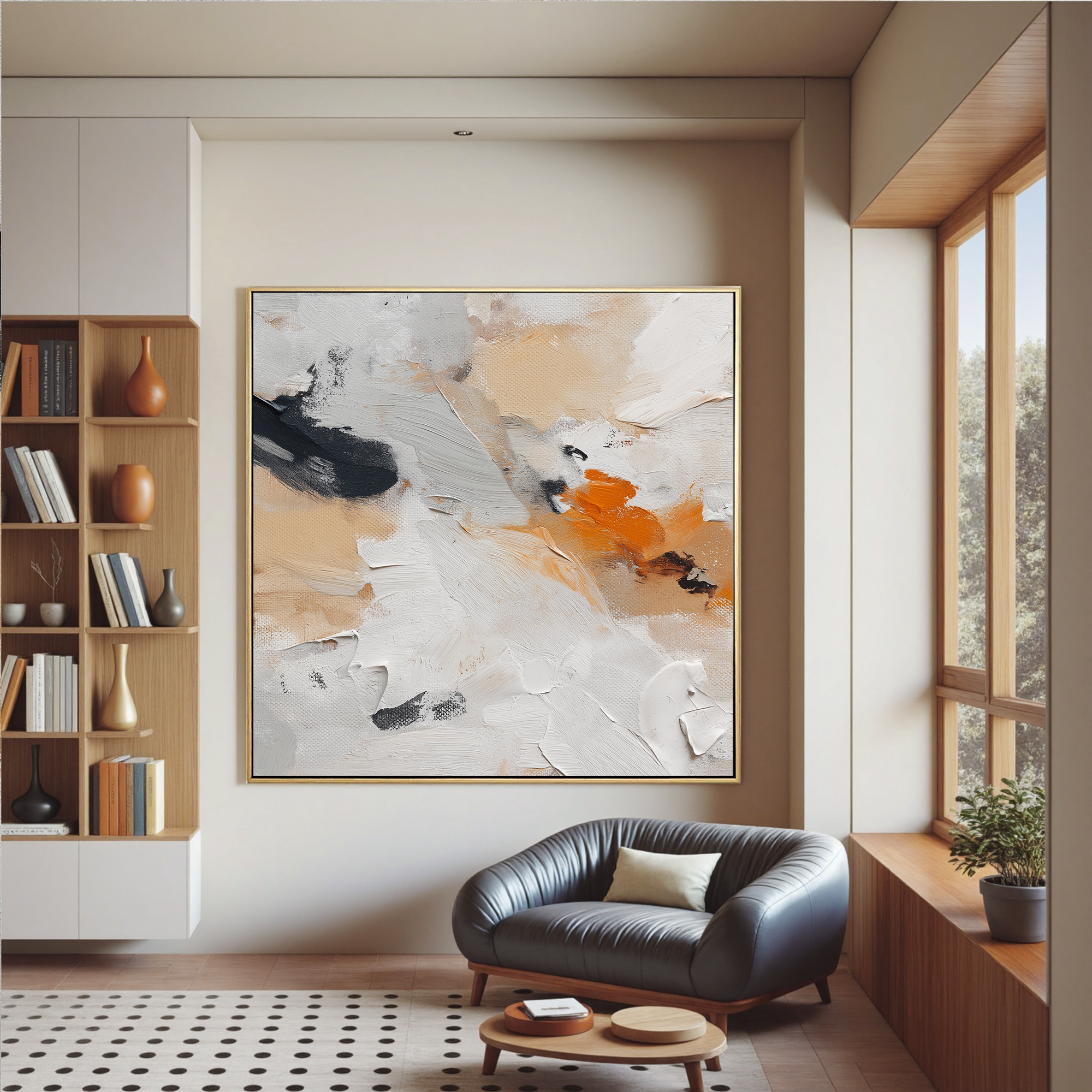 Plaster-art-texture-painting Art #ZY213