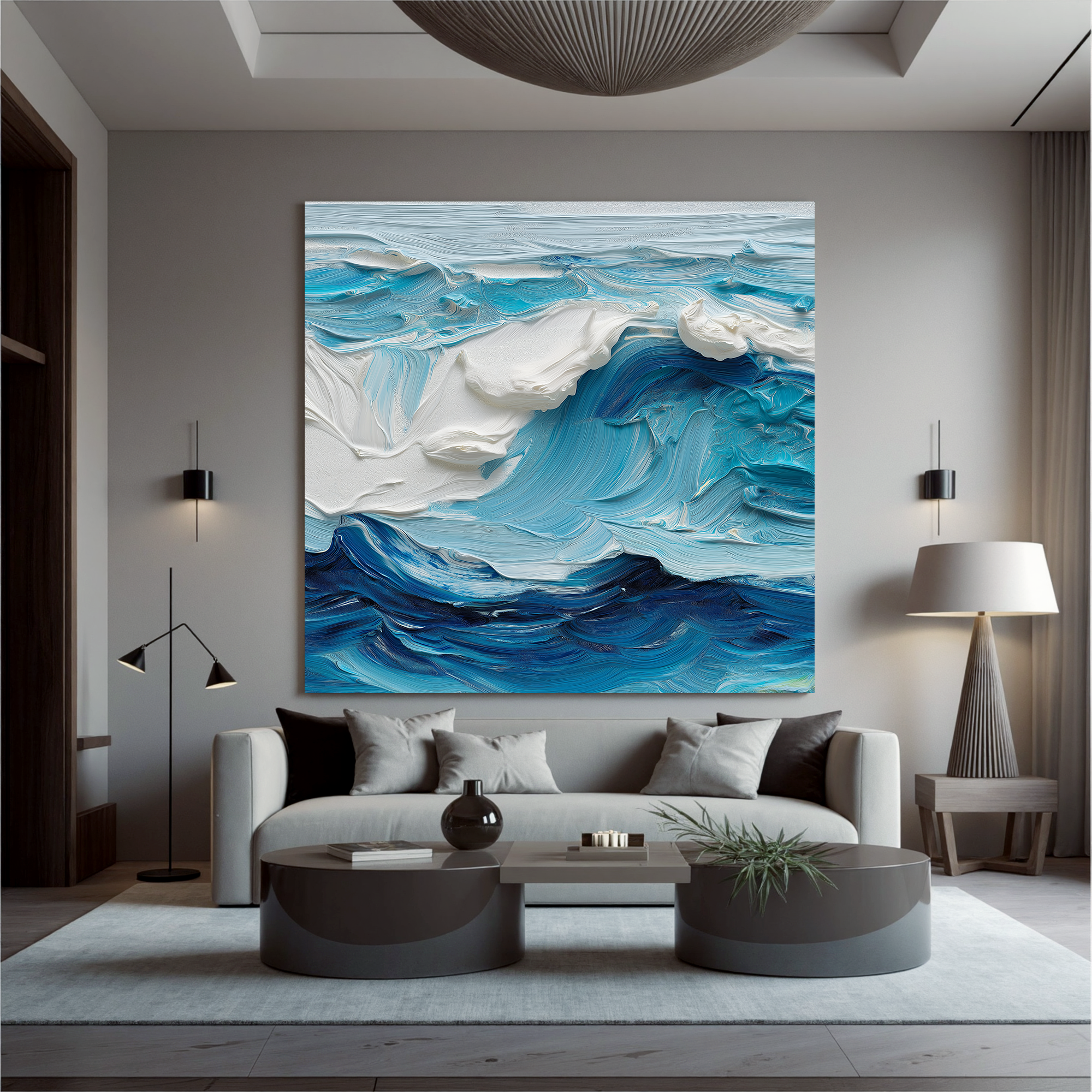 Ocean & Sky Art #ZY012