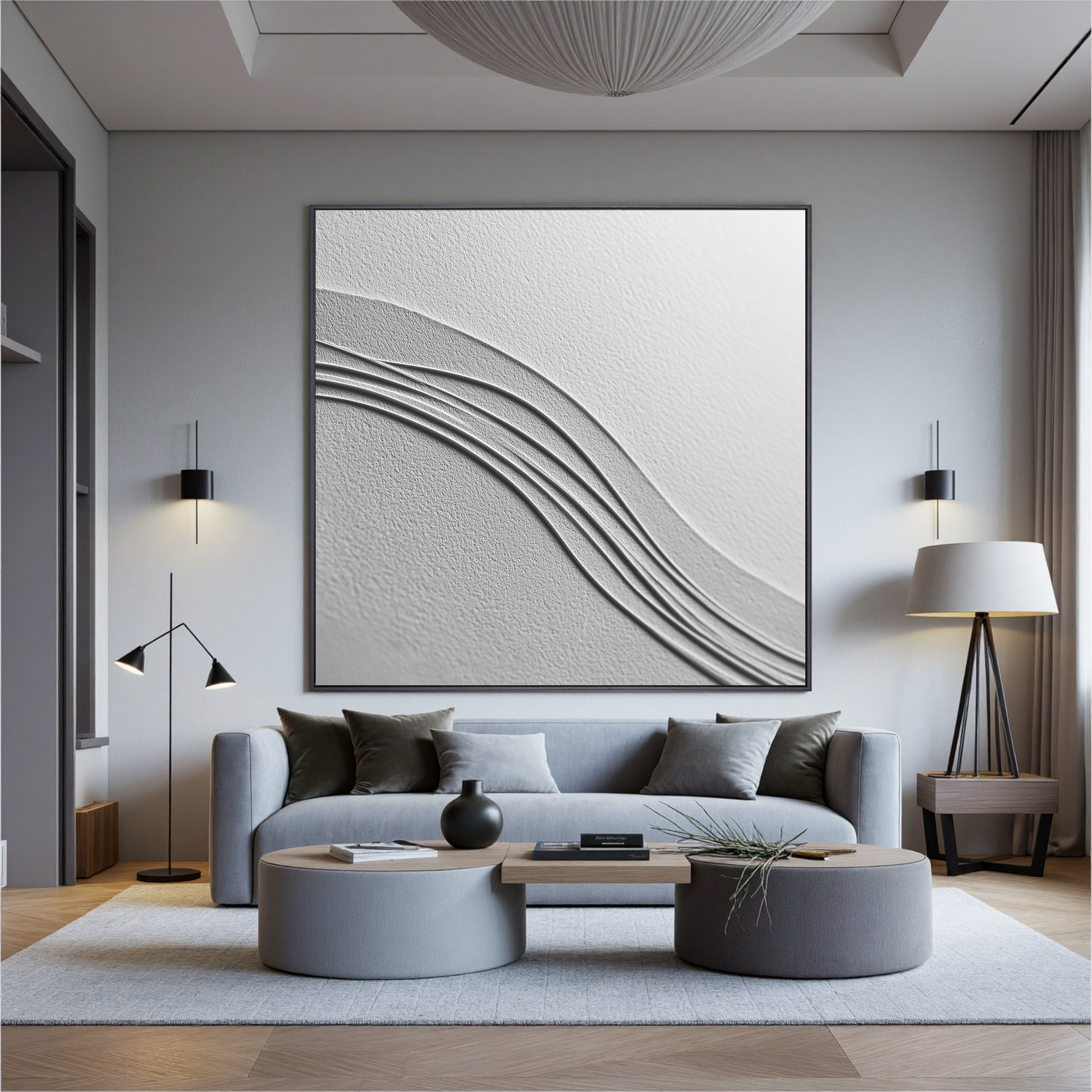 Plaster-art-texture-painting Art #ZY097