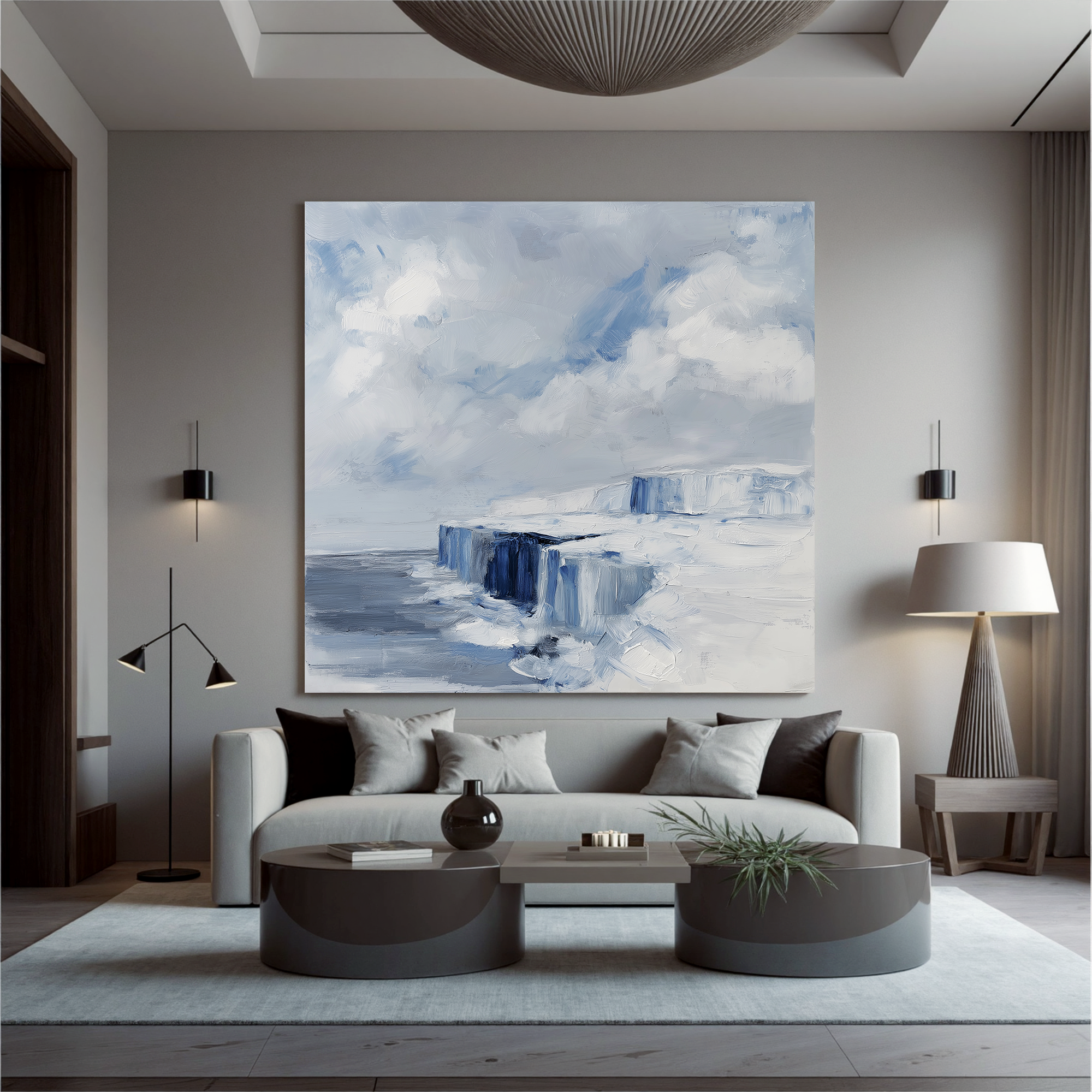 Ocean & Sky Art #ZY054