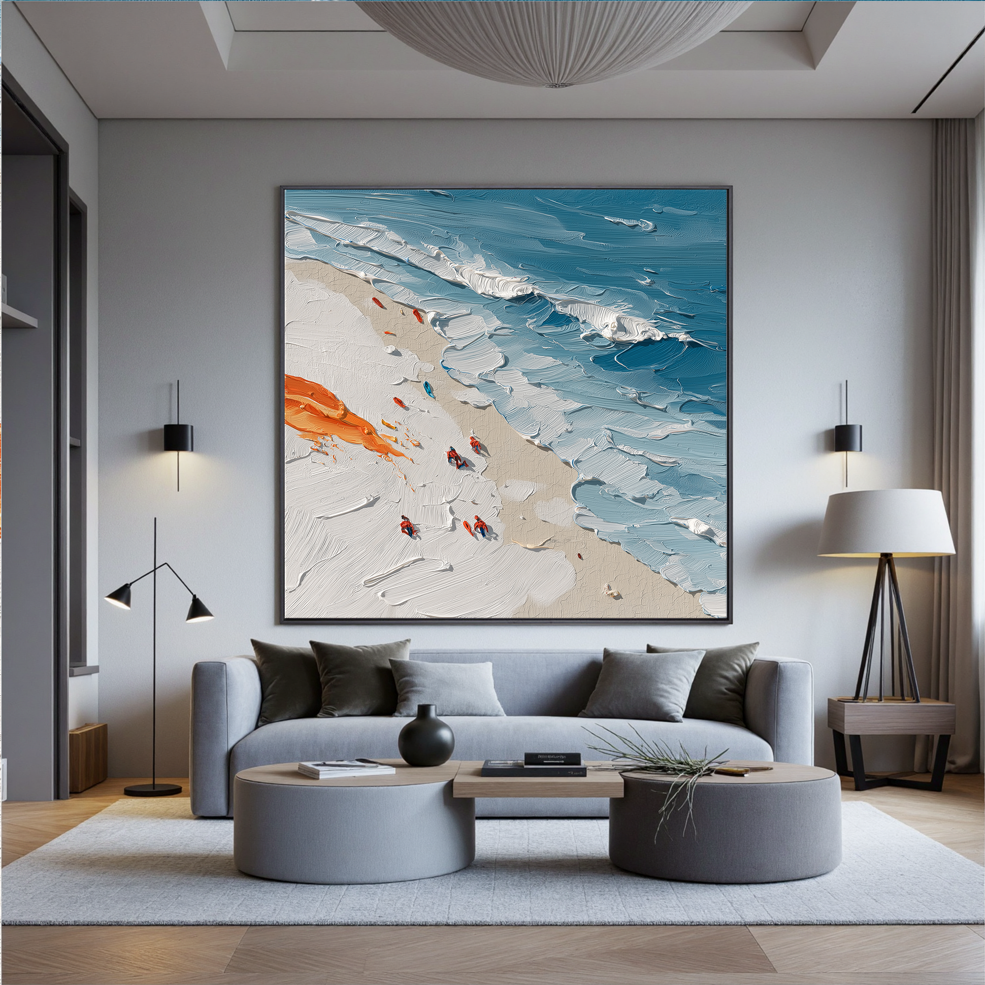 Ocean & Sky Art #ZY193