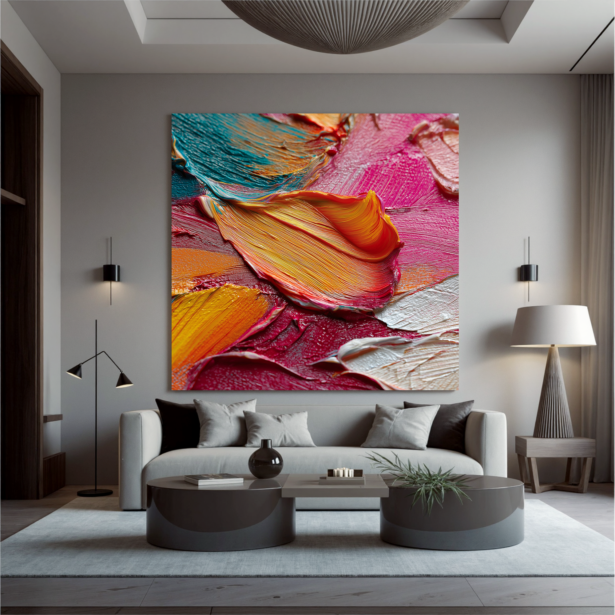 Colorful-painting Art #ZY043