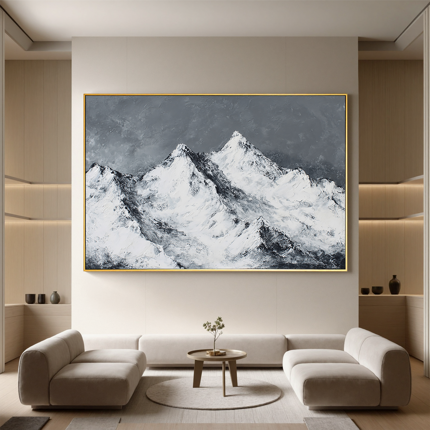 Mountains-valley Art #ZY 530