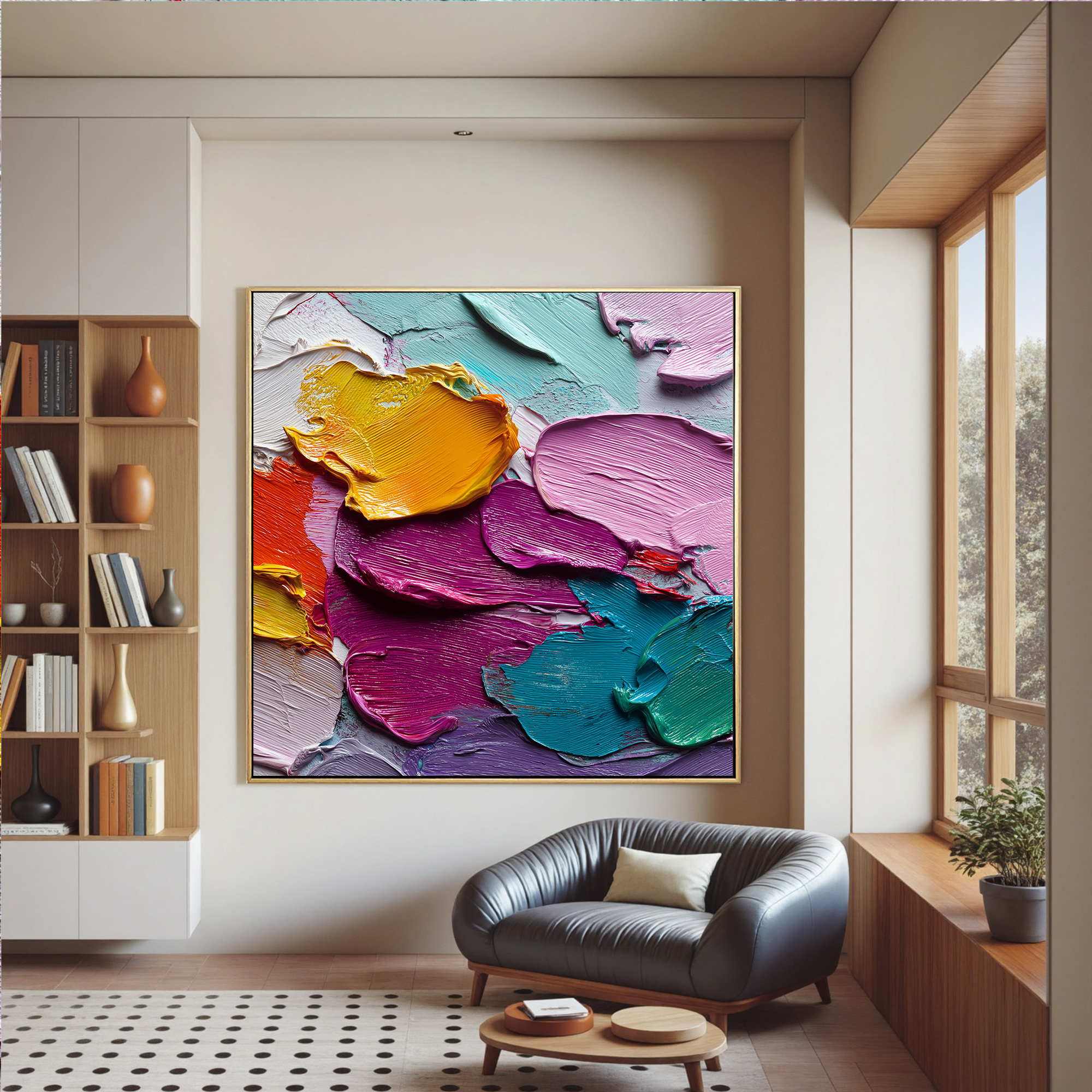 Colorful-painting Art #ZY134