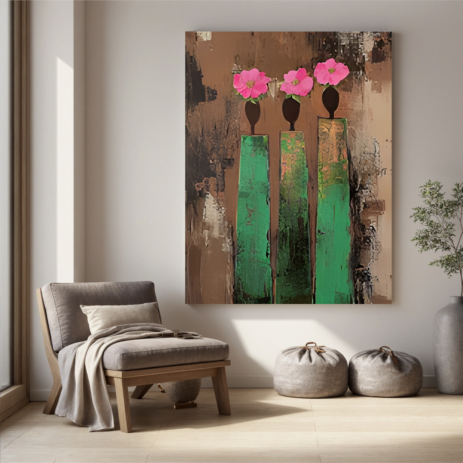 Flower-tree Art #ZY 571