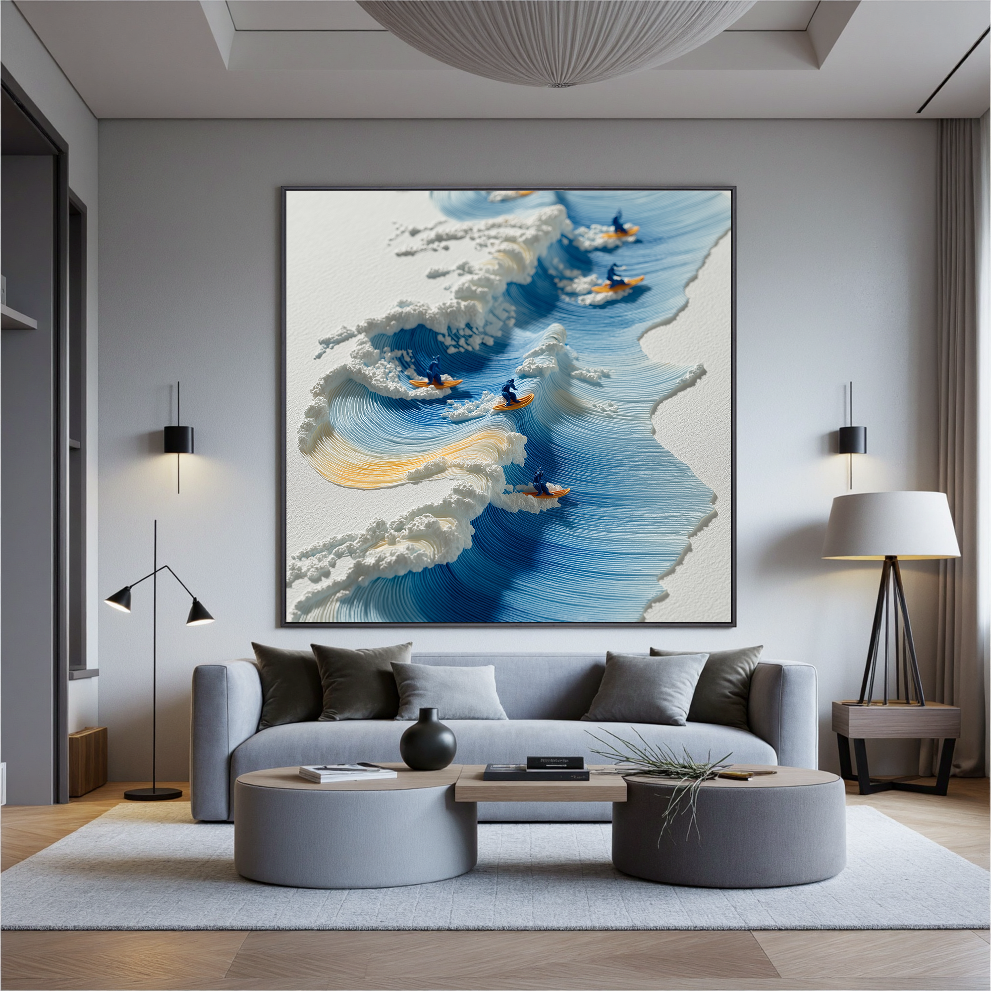 Ocean & Sky Art #ZY078