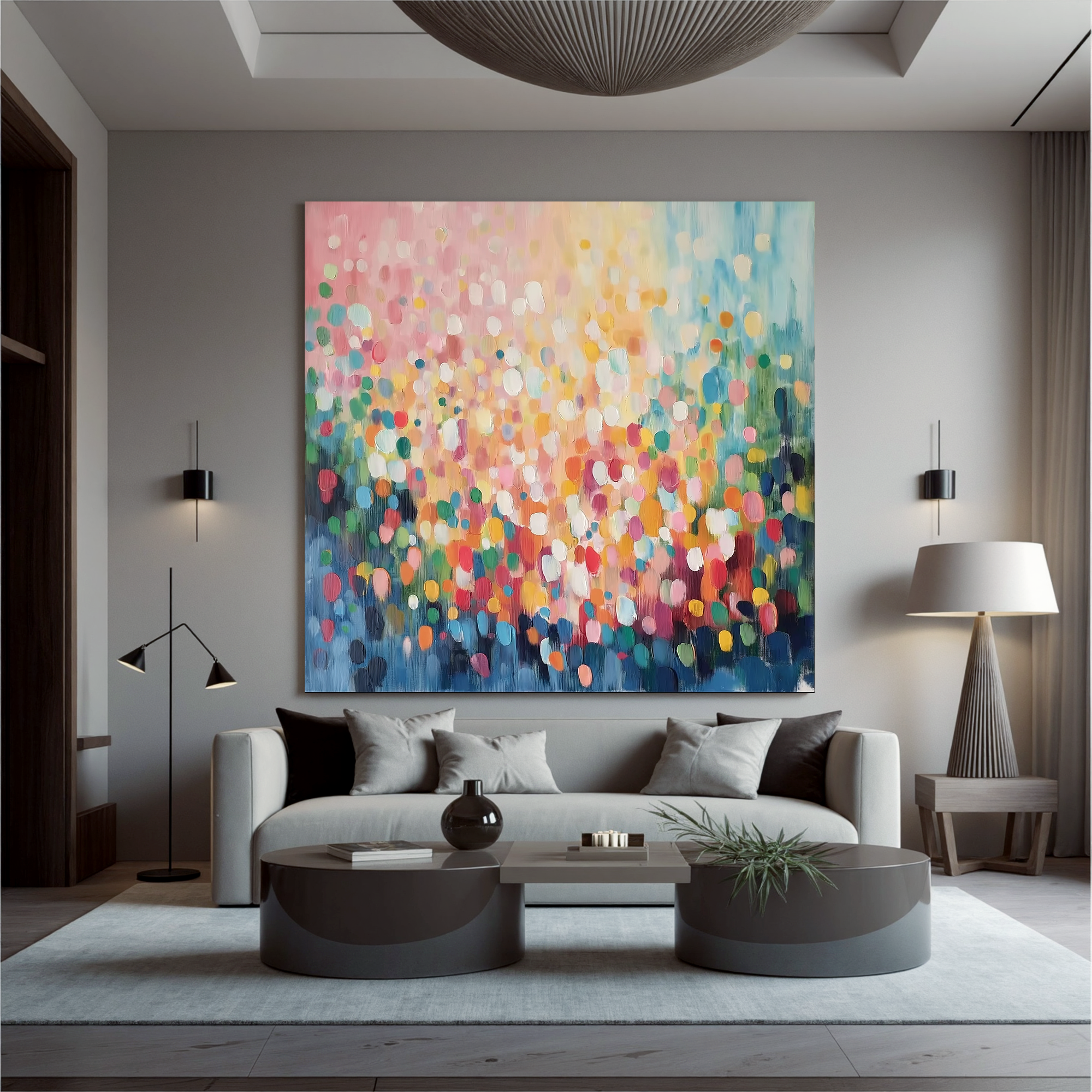 Colorful-painting Art #ZY029