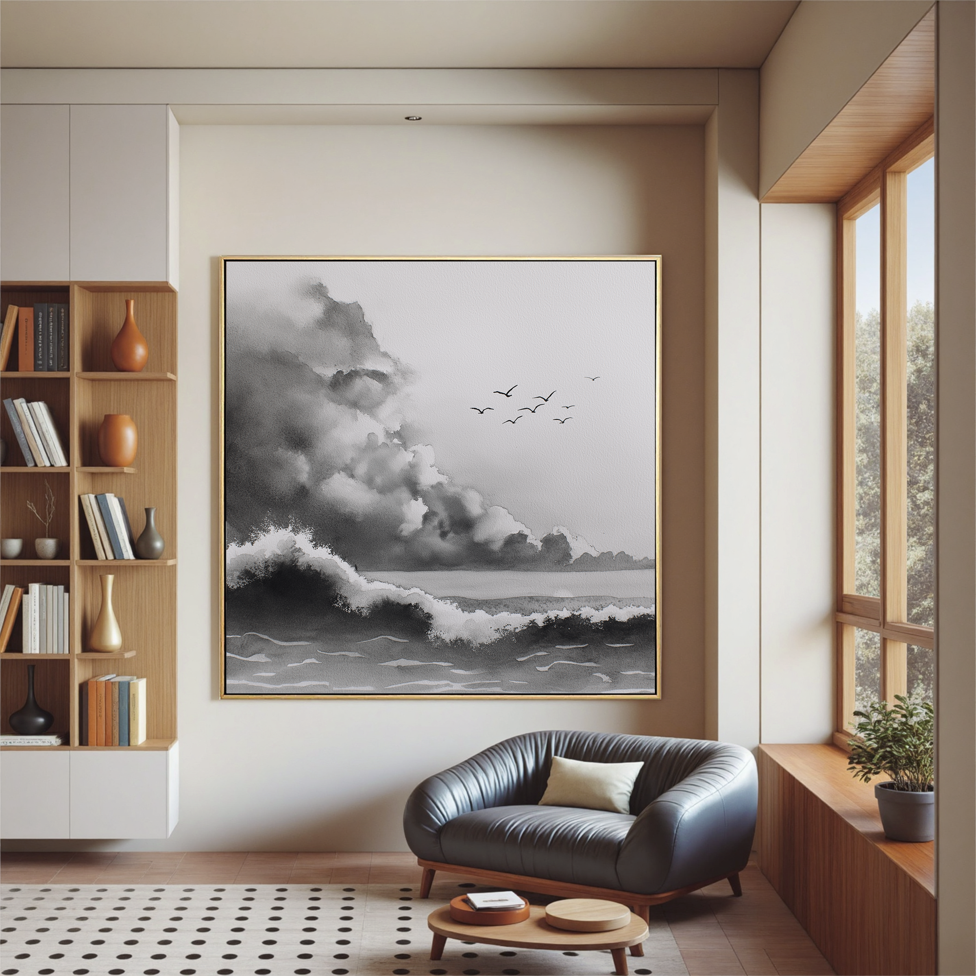 Ocean & Sky Art #ZY015