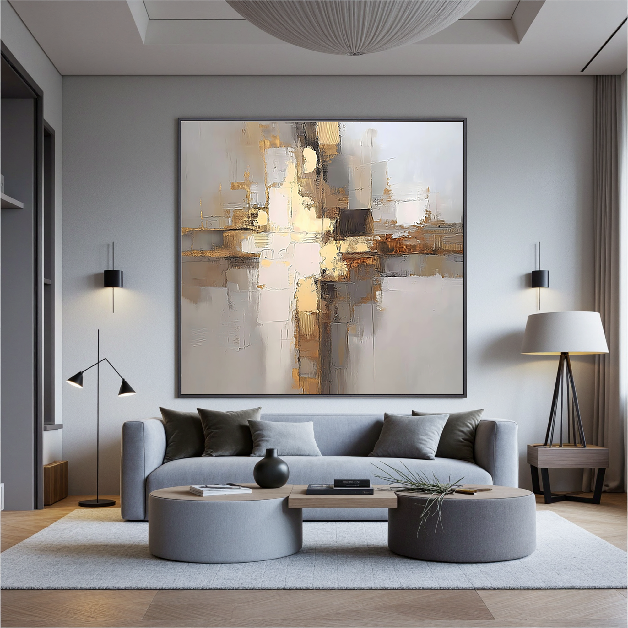 Plaster-art-texture-painting Art #ZY027