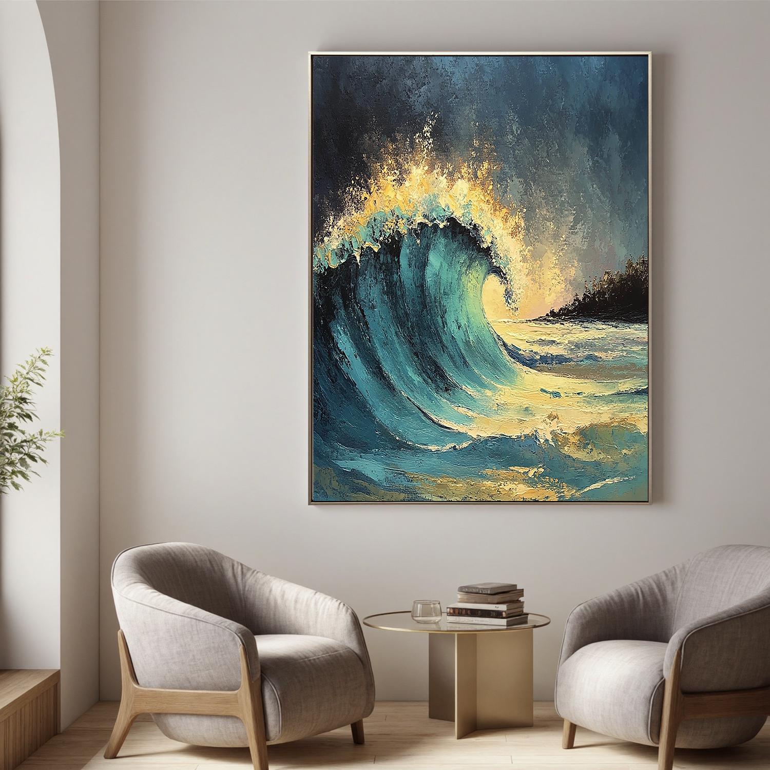 Ocean-sky Art #ZY 644