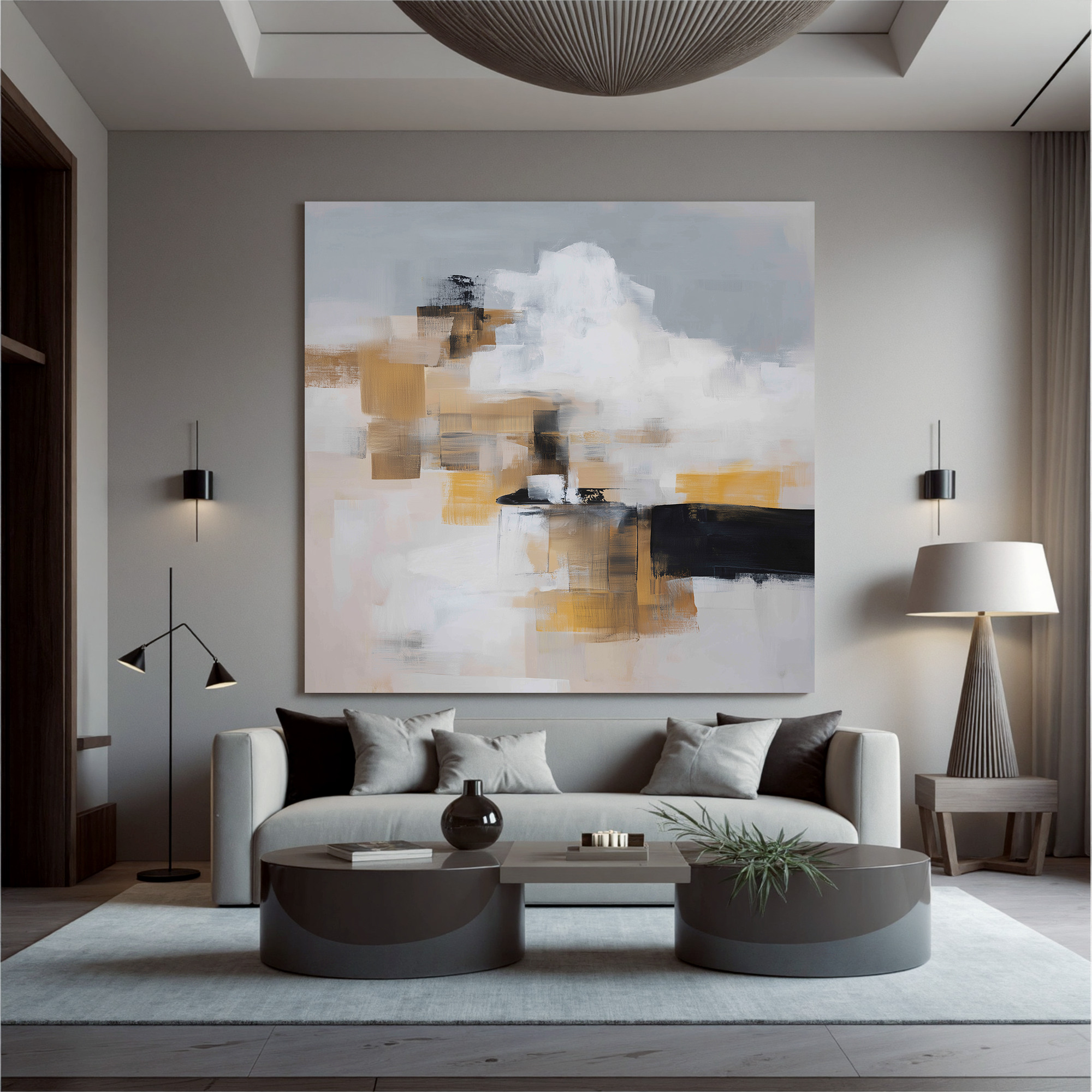 Plaster-art-texture-painting Art #ZY099