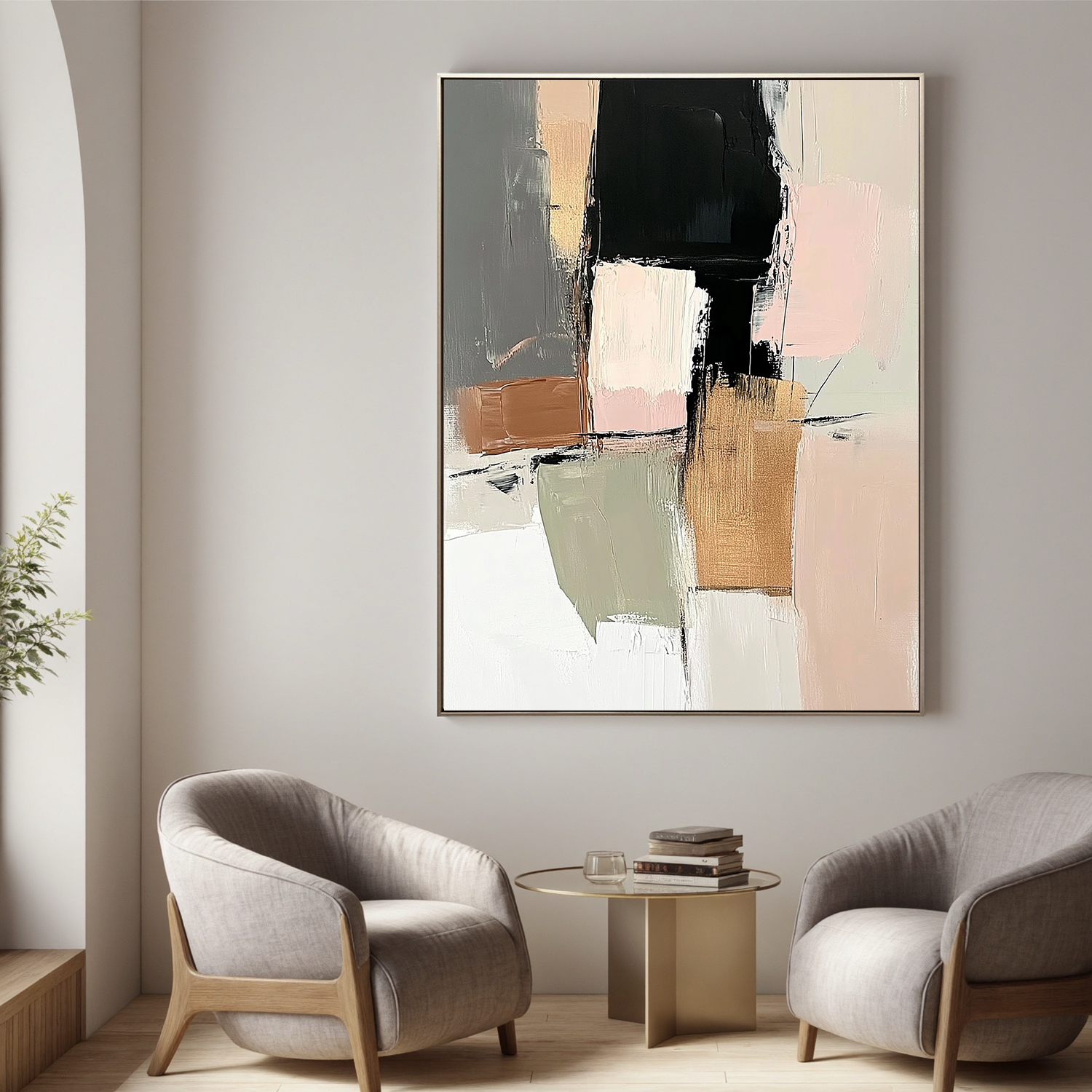 Plaster-texture-art #ZY 632