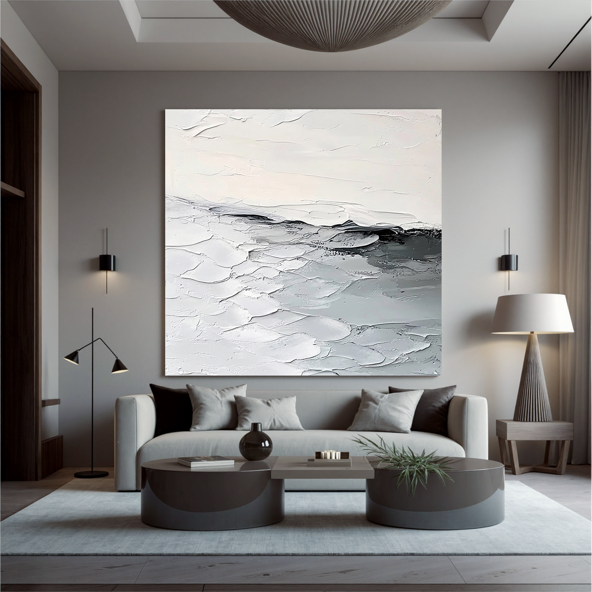 Plaster-art-texture-painting Art #ZY028