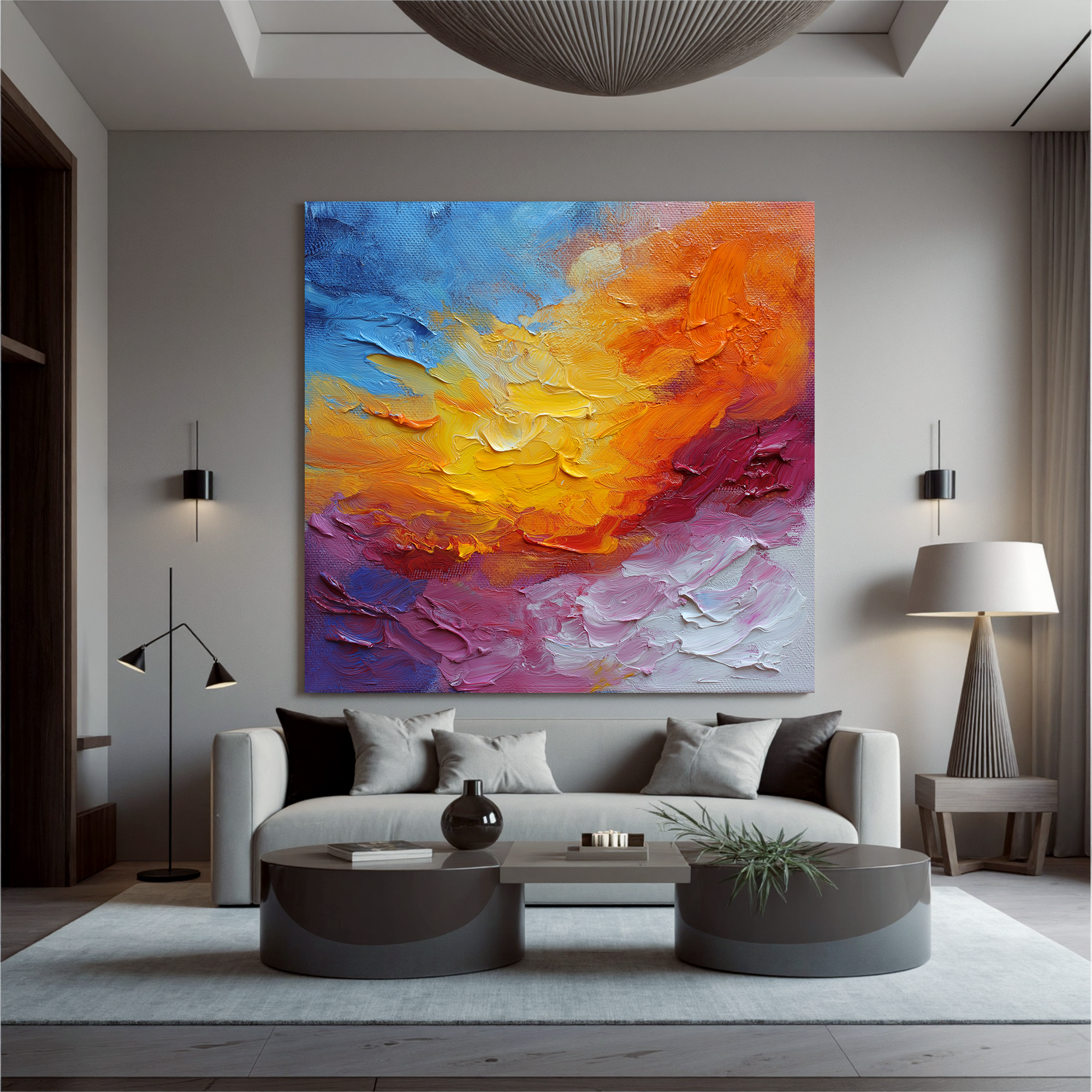 Colorful-painting Art #ZY268