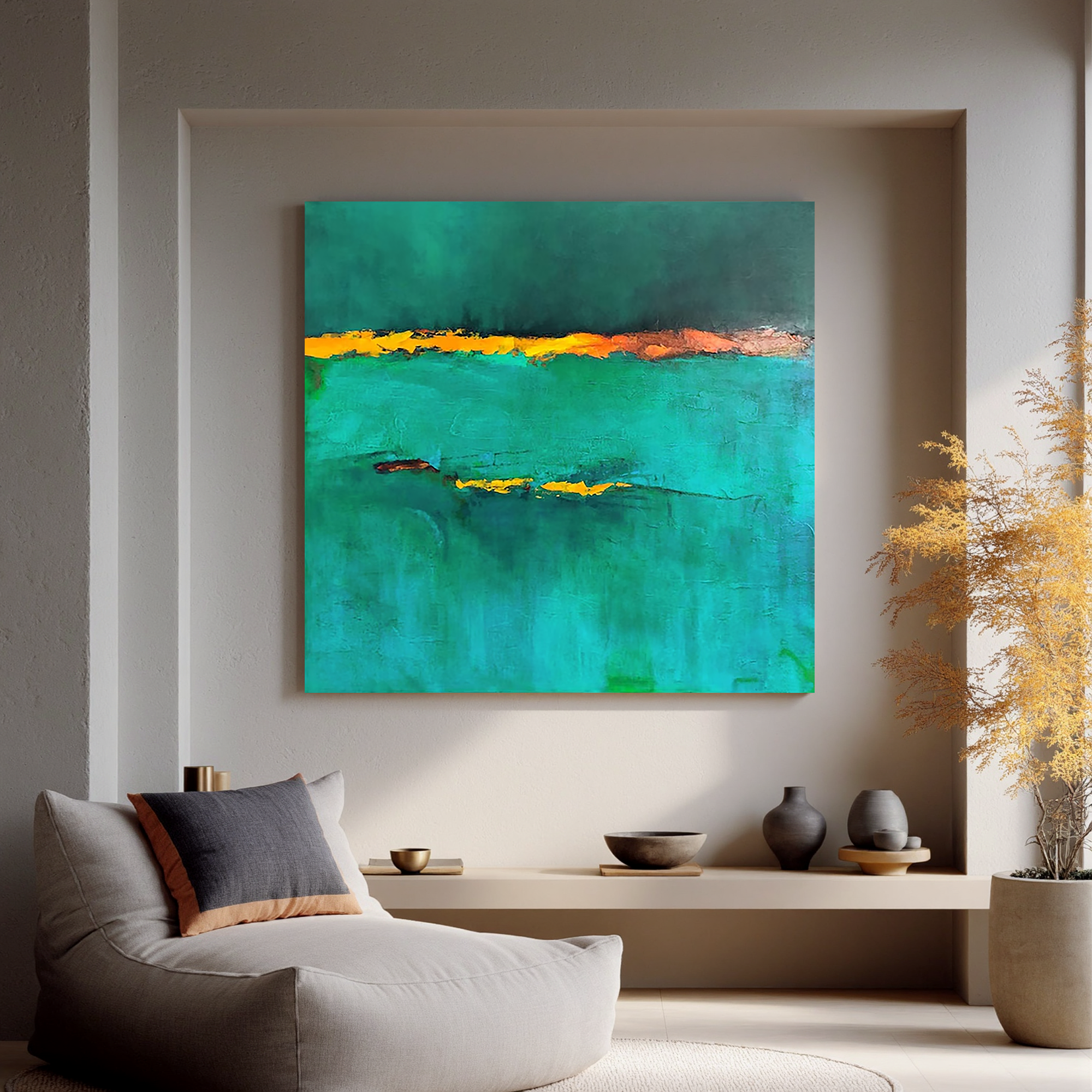 Plaster-art-texture-painting Art #ZY 651