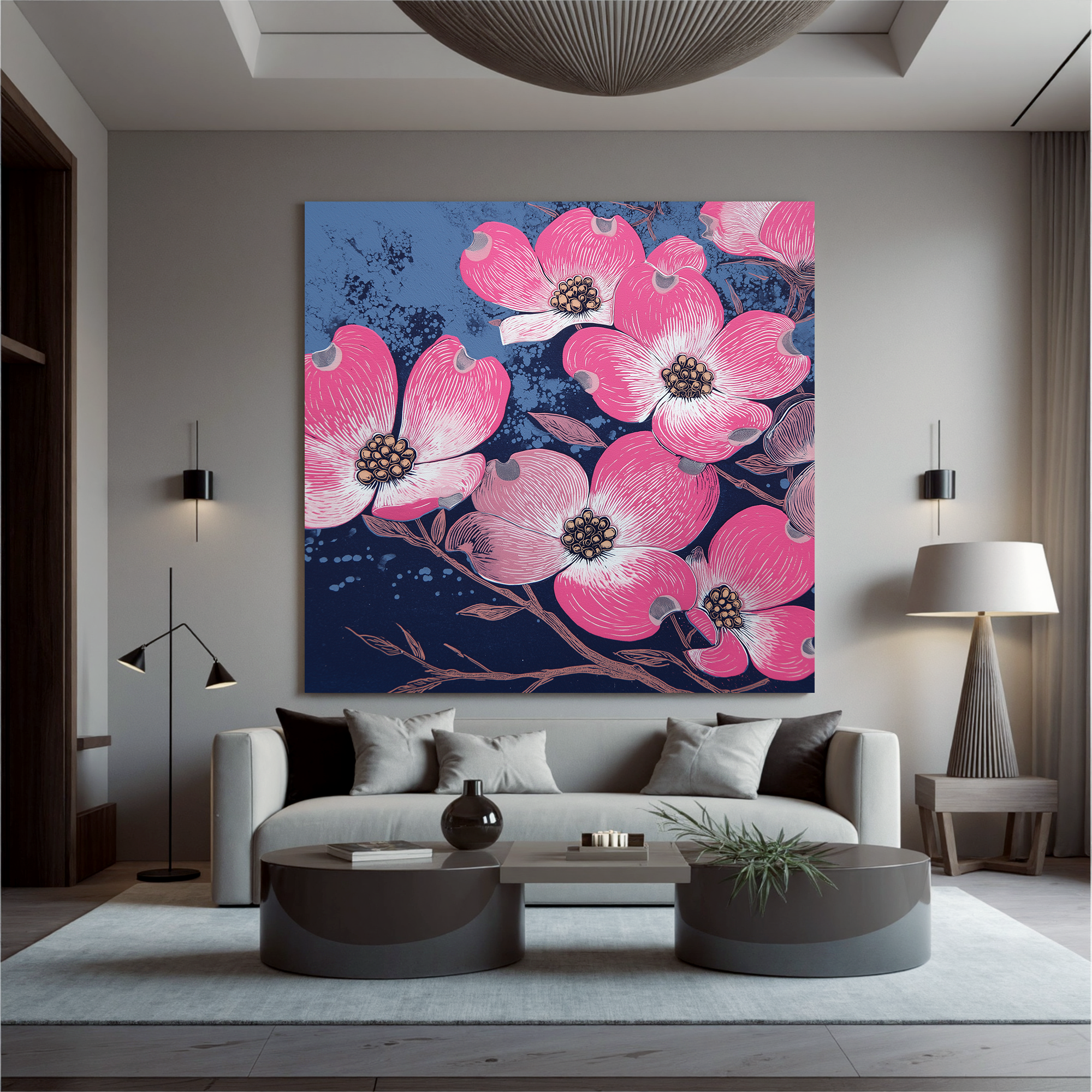 Flower-tree Art #ZY041