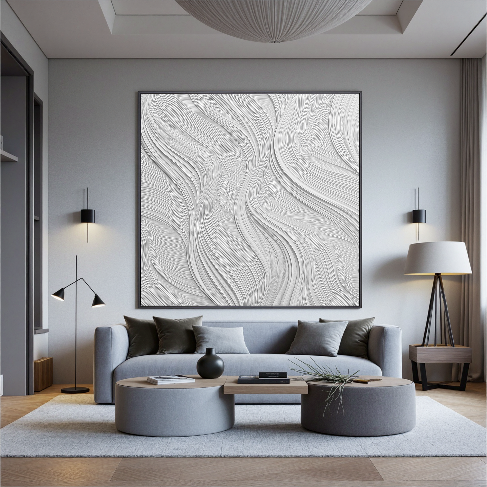 Plaster-art-texture-painting Art #ZY096