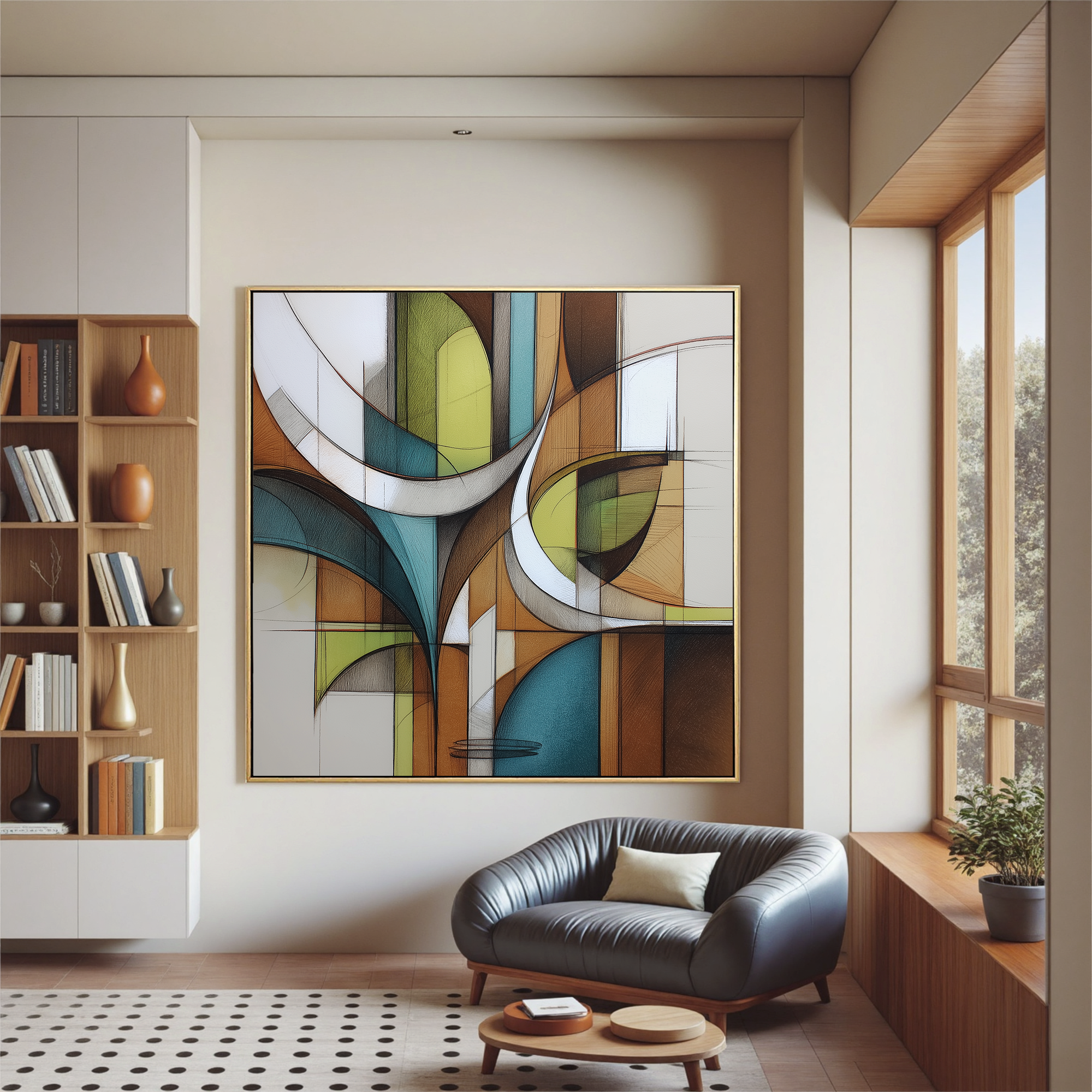 Geometry &Lines Art #ZY001