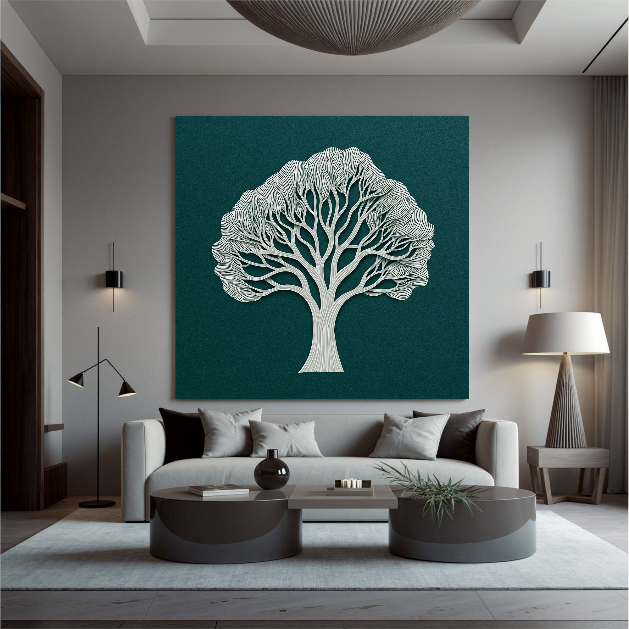 Flower-tree Art #ZY058