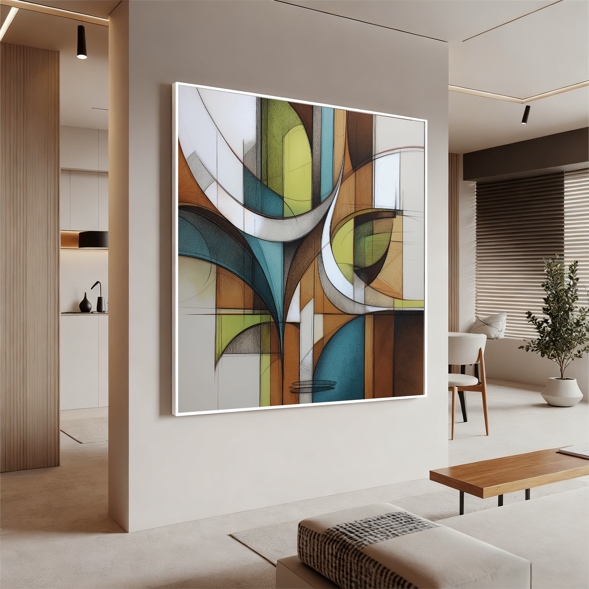 Geometry &Lines Art #ZY001