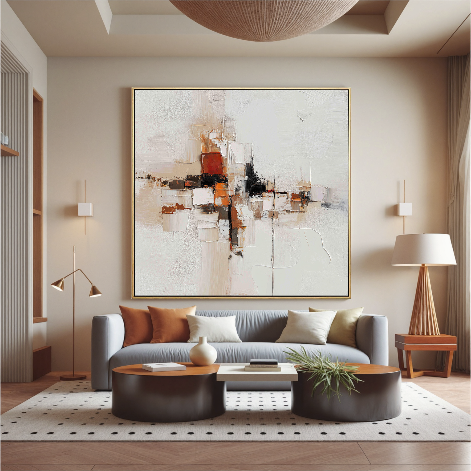 Plaster-art-texture-painting Art #ZY101