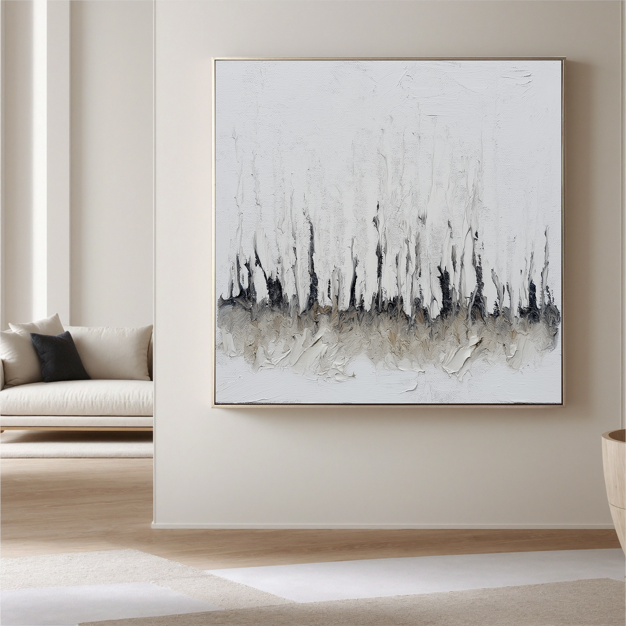 Plaster-art-texture-painting Art #ZY048