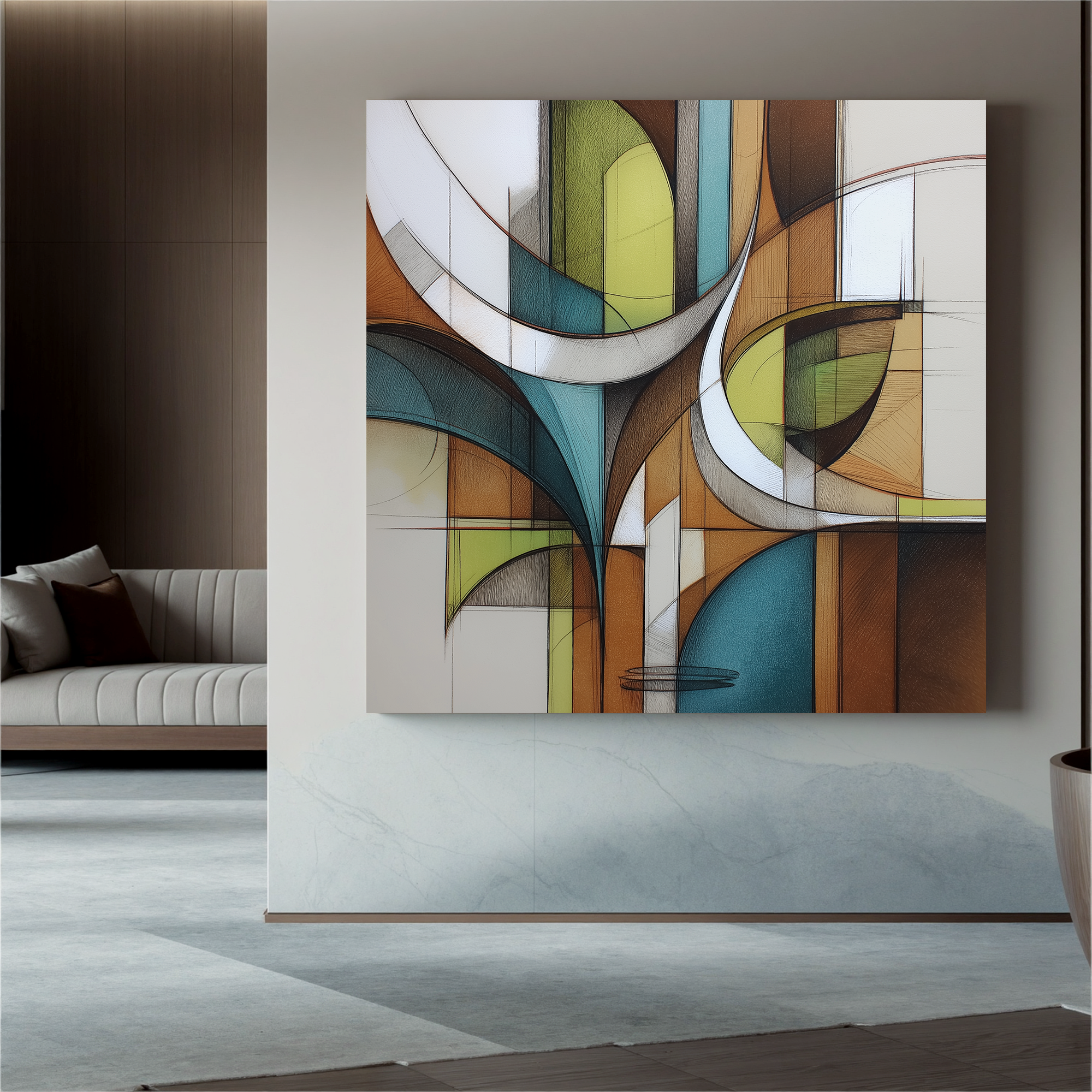 Geometry &Lines Art #ZY001