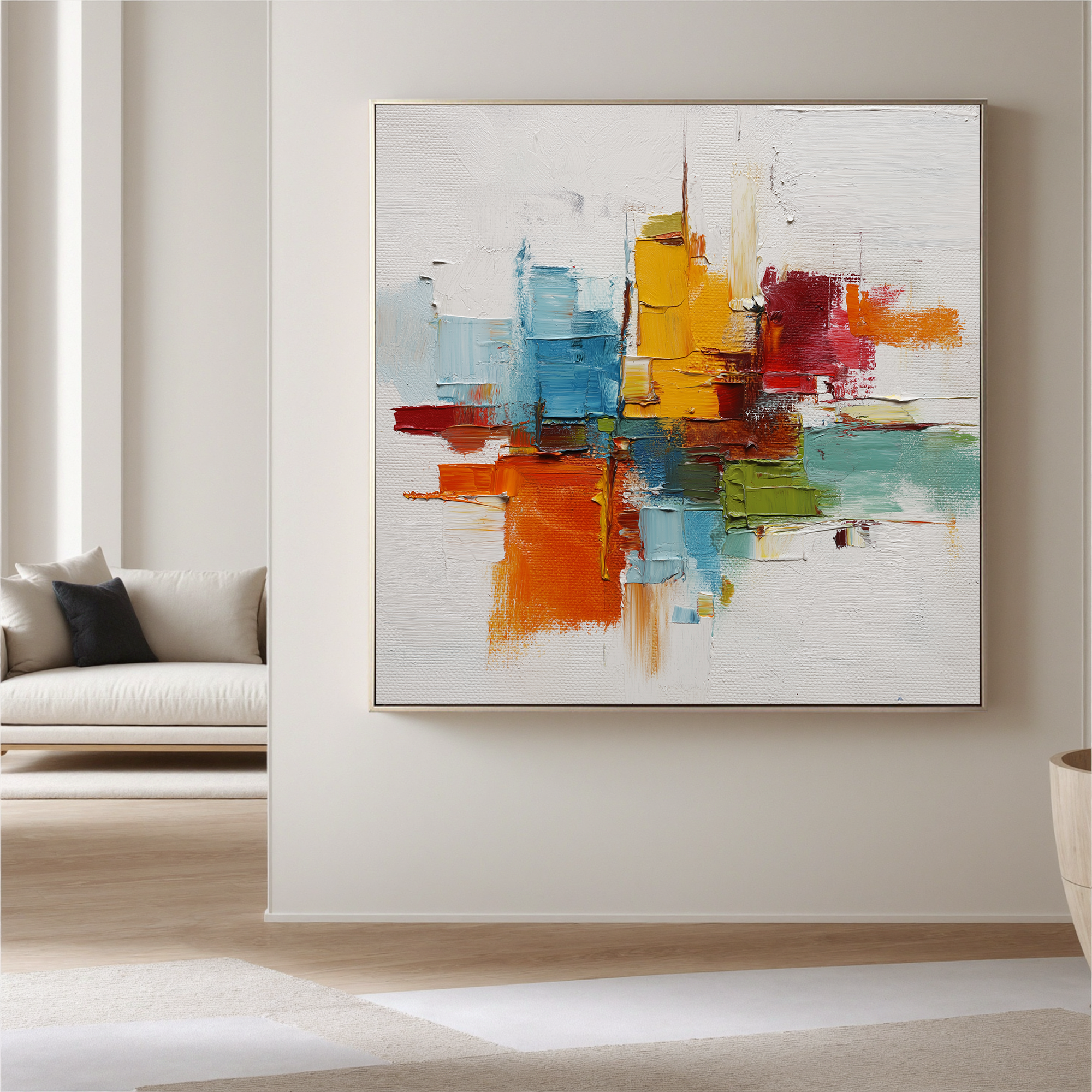 Plaster-art-texture-painting Art #ZY276