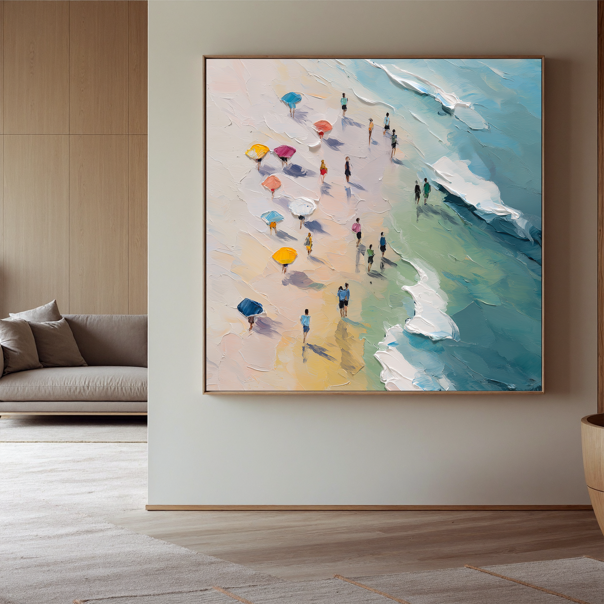 Plaster-art-texture-painting Art #ZY284