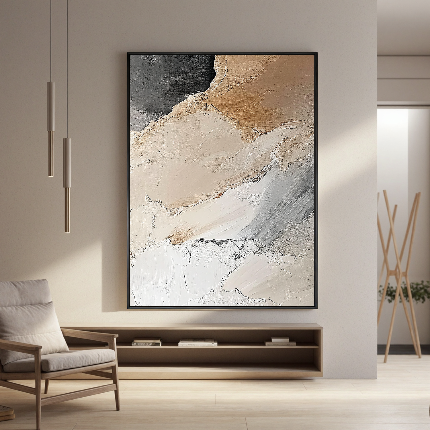 Plaster-texture-art #ZY 634