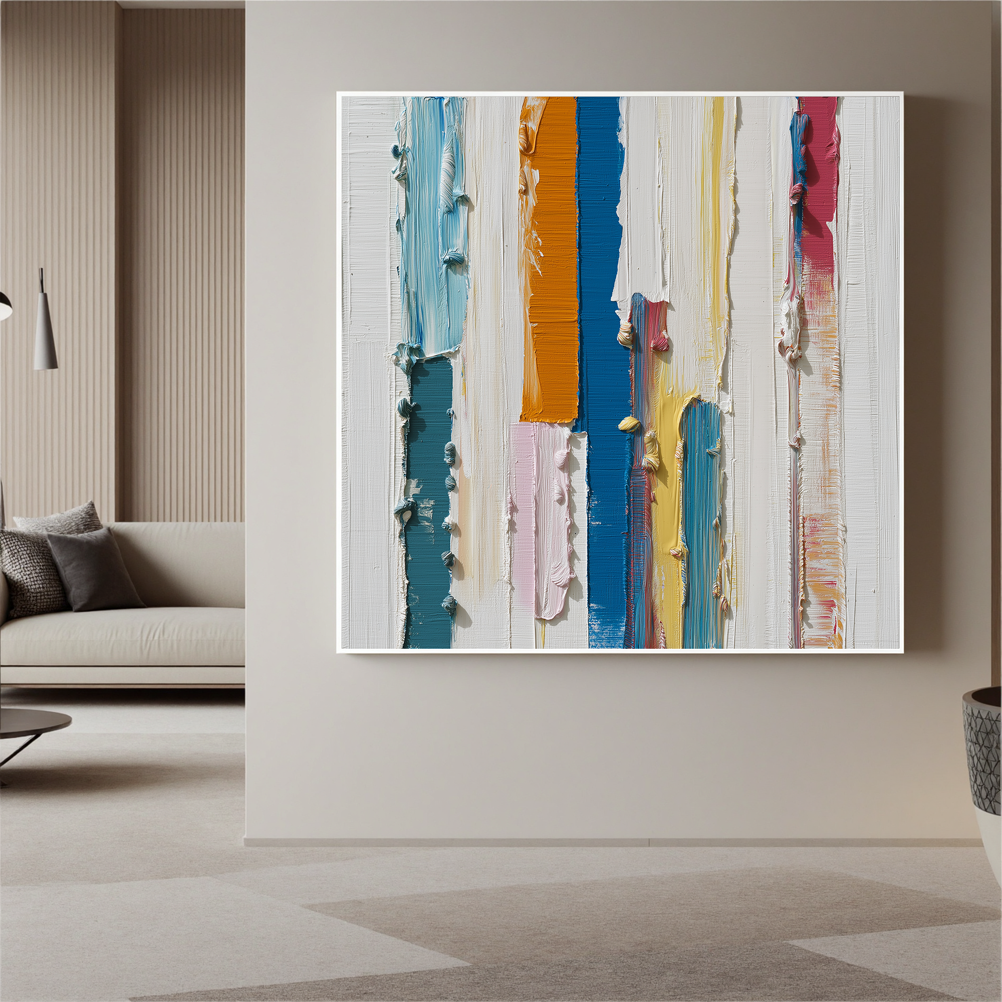 Plaster-art-texture-painting Art #ZY275