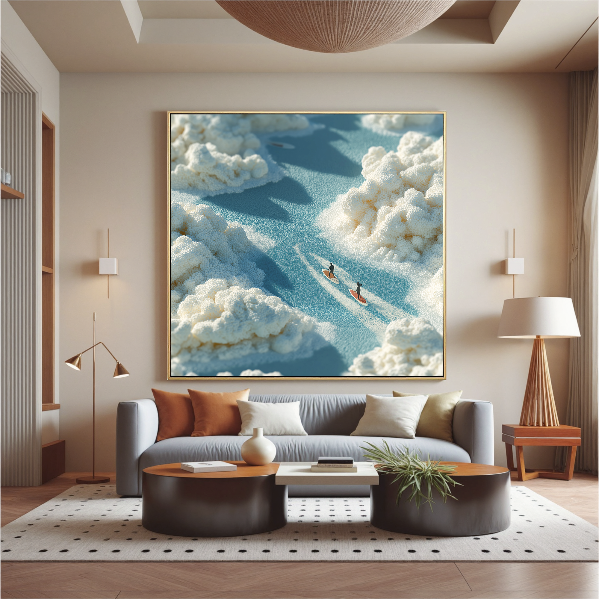 Ocean & Sky Art #ZY094