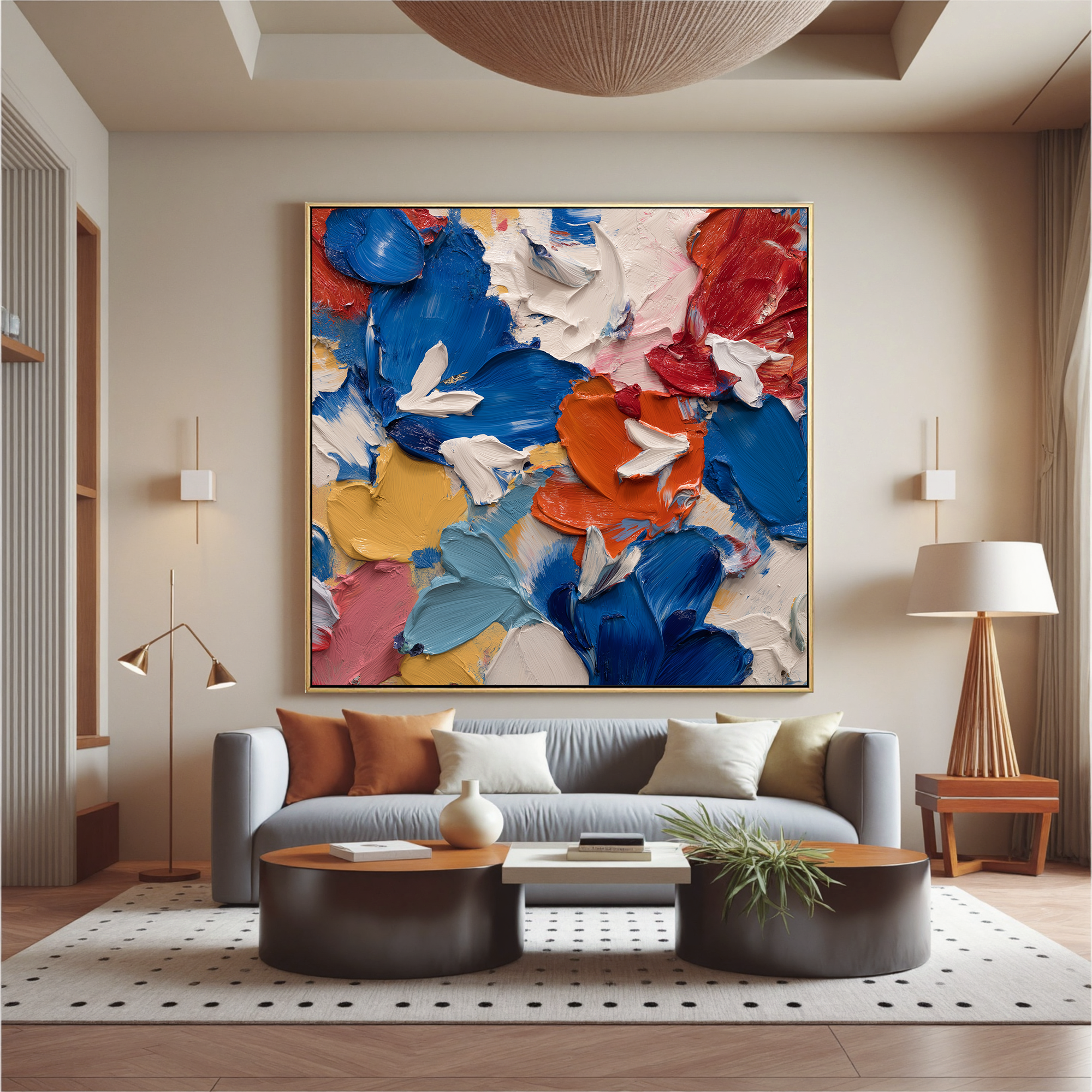 Colorful-painting Art #ZY065