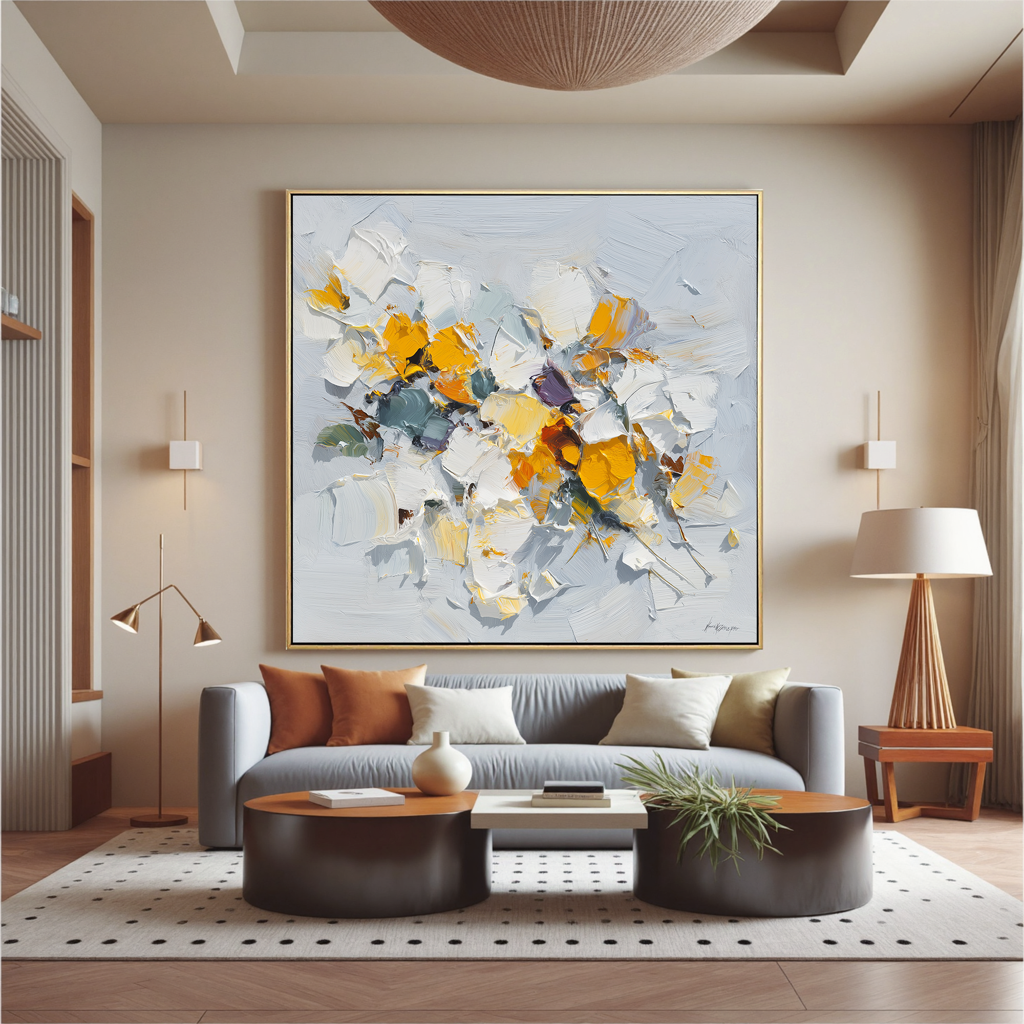 Plaster-art-texture-painting Art #ZY111