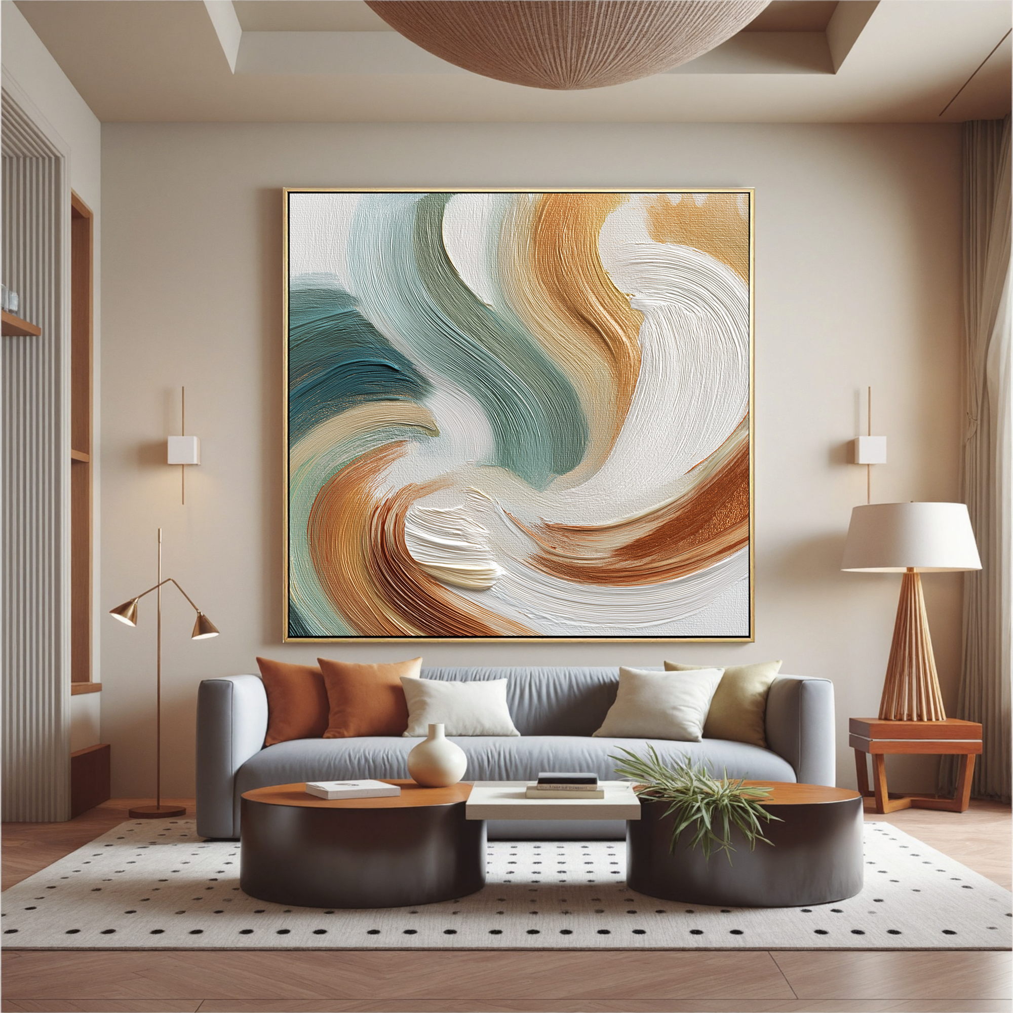 Plaster-art-texture-painting Art #ZY117