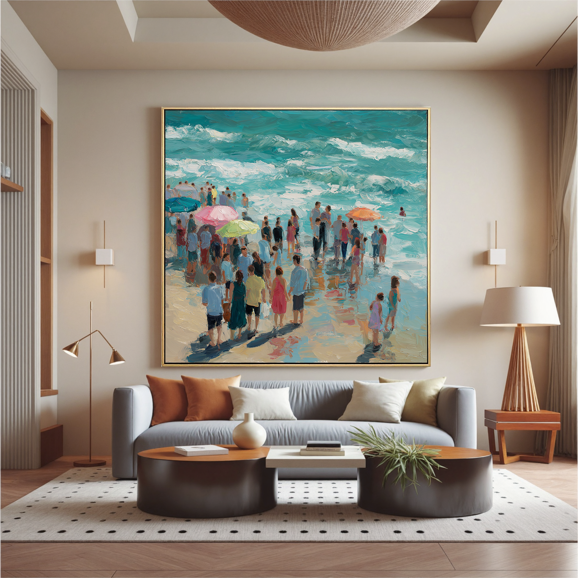 Plaster-art-texture-painting Art #ZY286