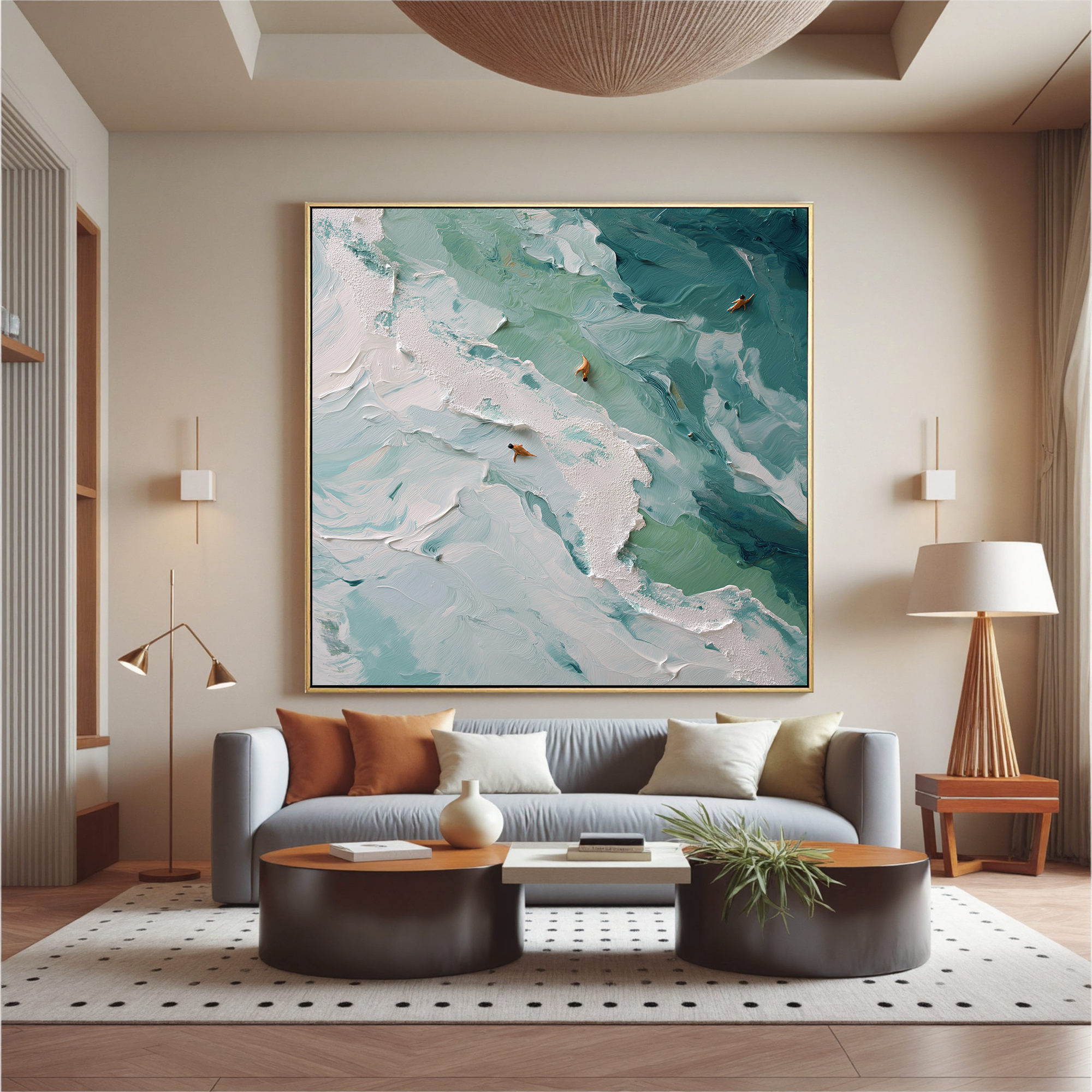 Ocean & Sky Art #ZY085