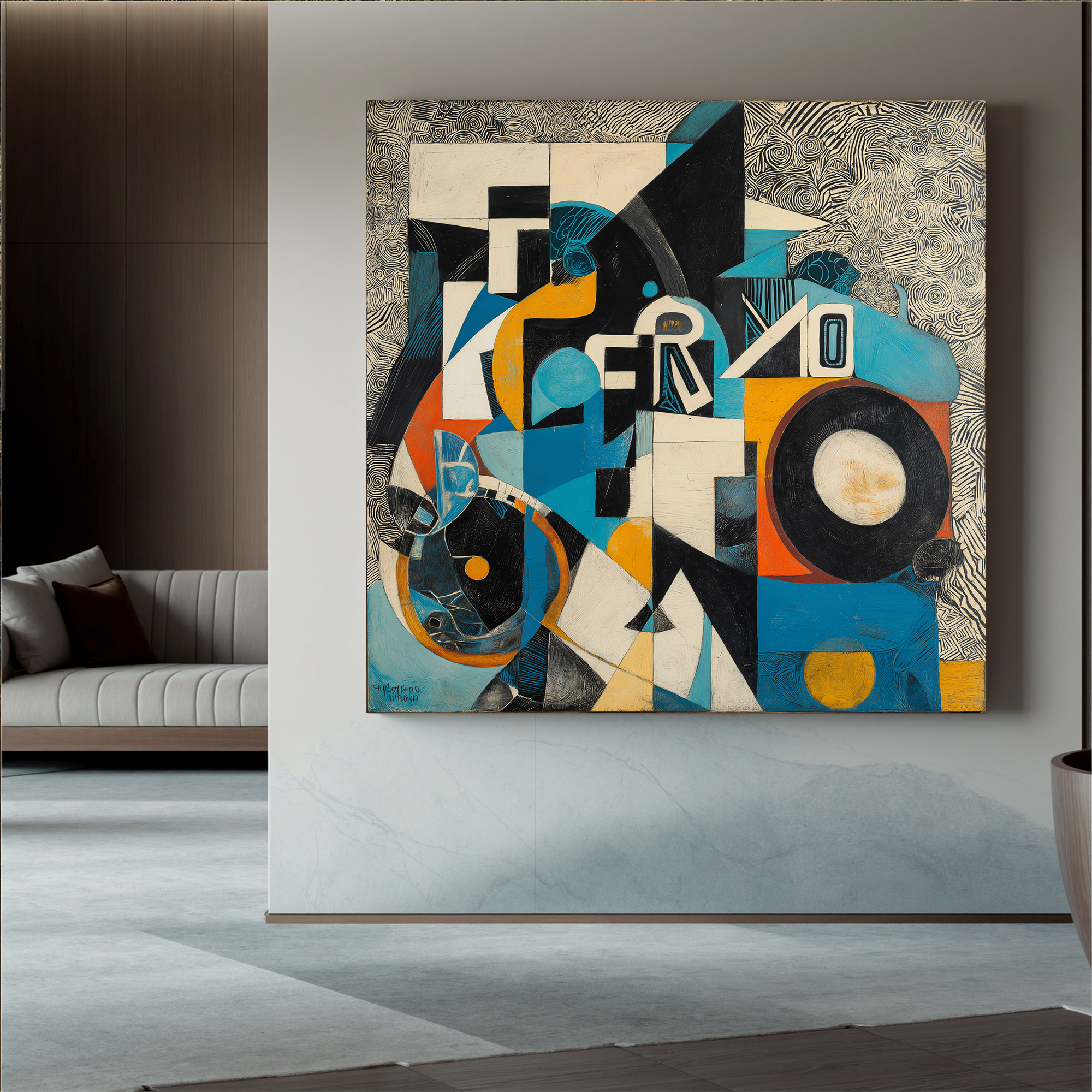 Geometry &Lines Art #ZY187