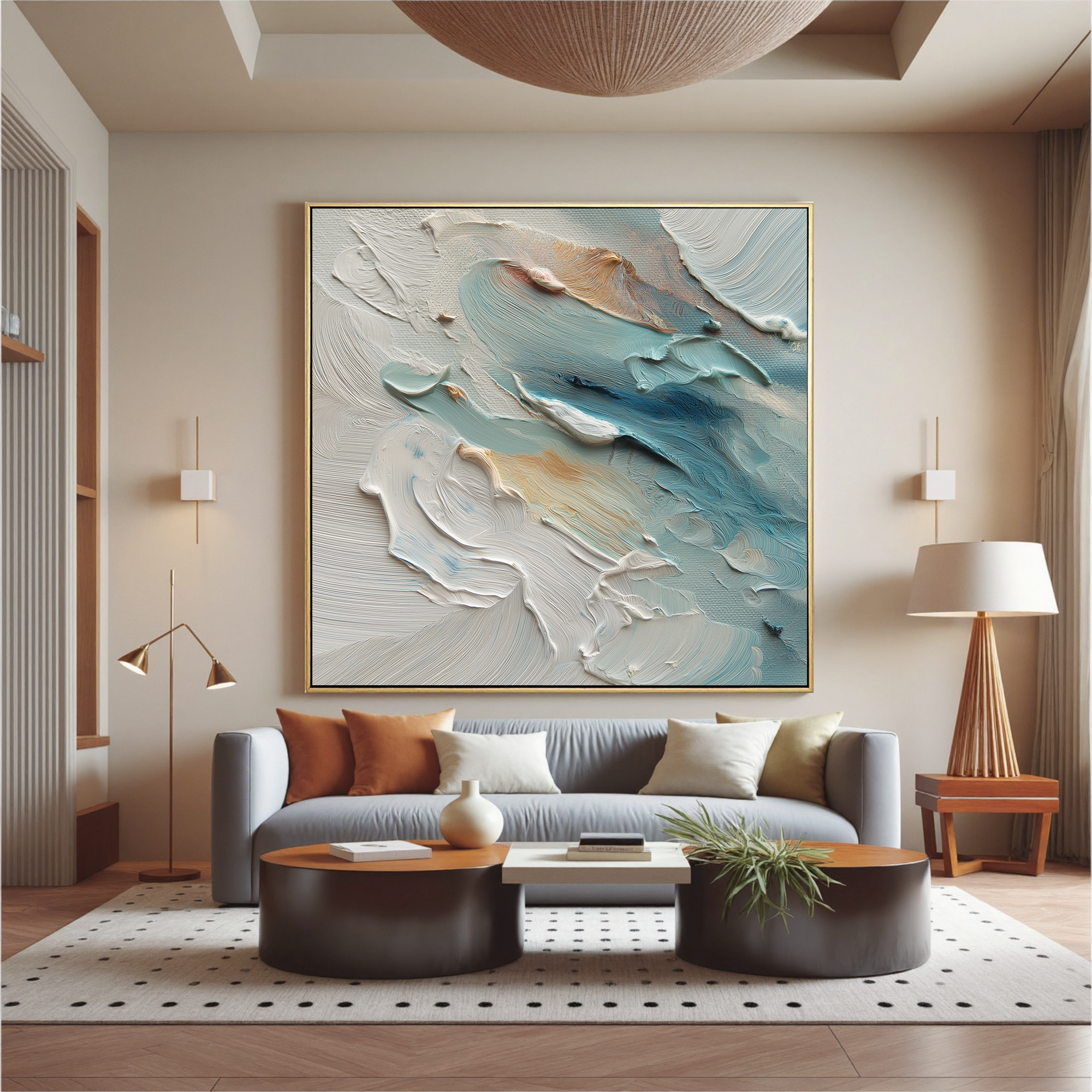 Plaster-art-texture-painting Art #ZY263