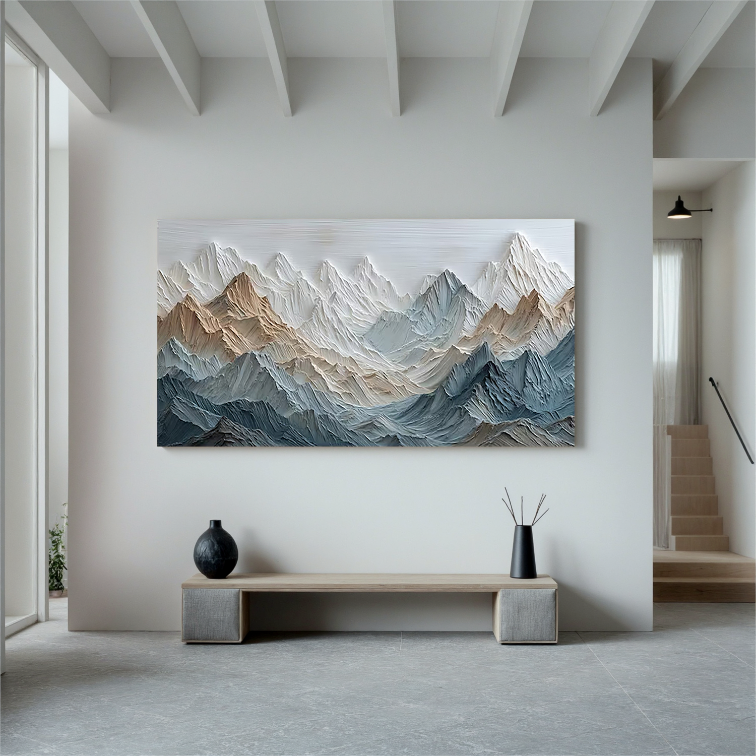Mountains-valley-art #ZY 669