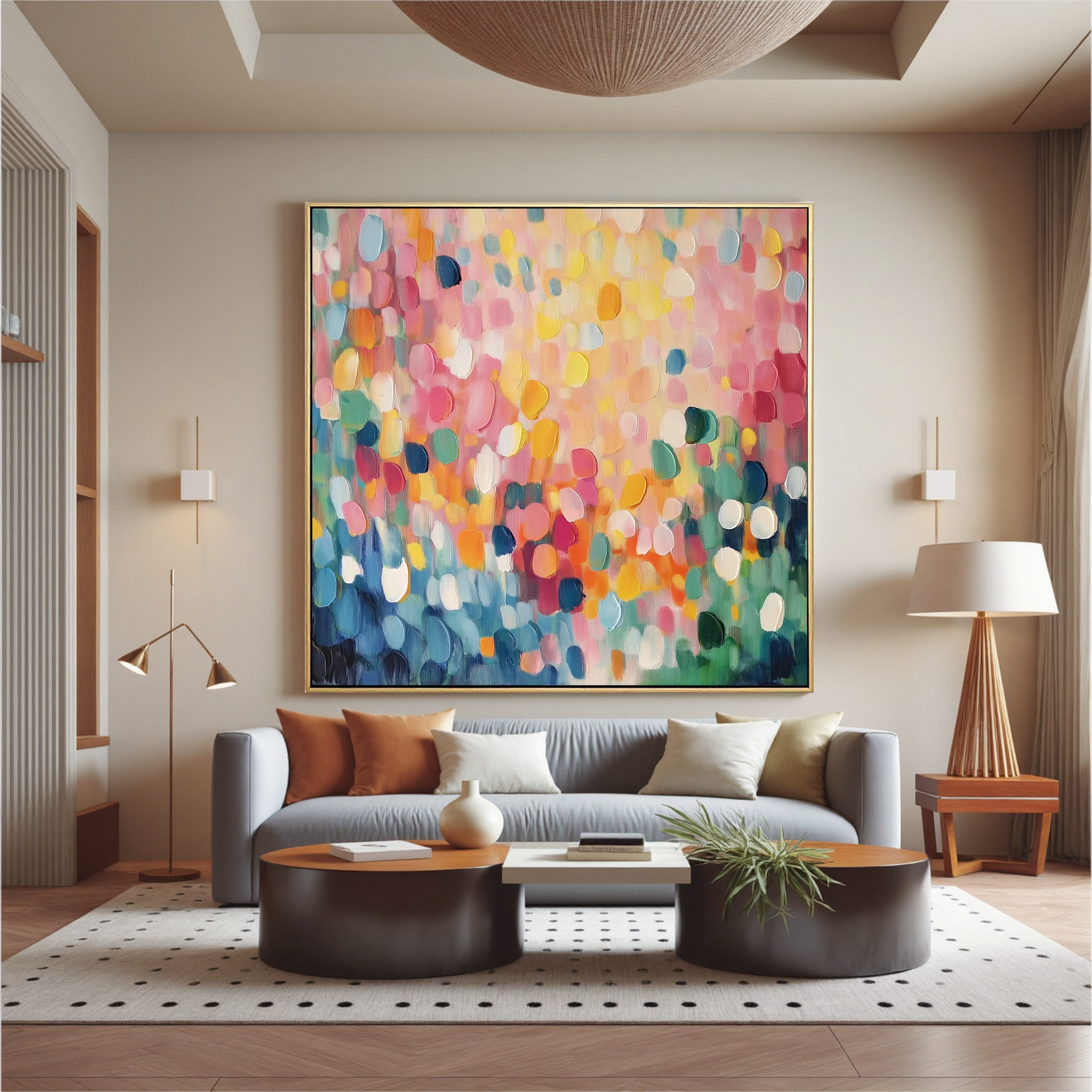 Colorful-painting Art #ZY031