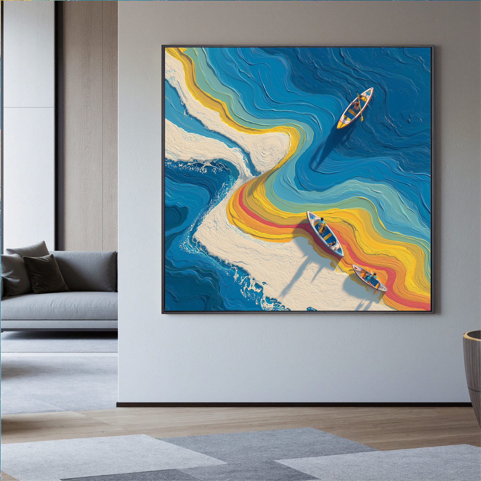 Ocean & Sky Art #ZY201